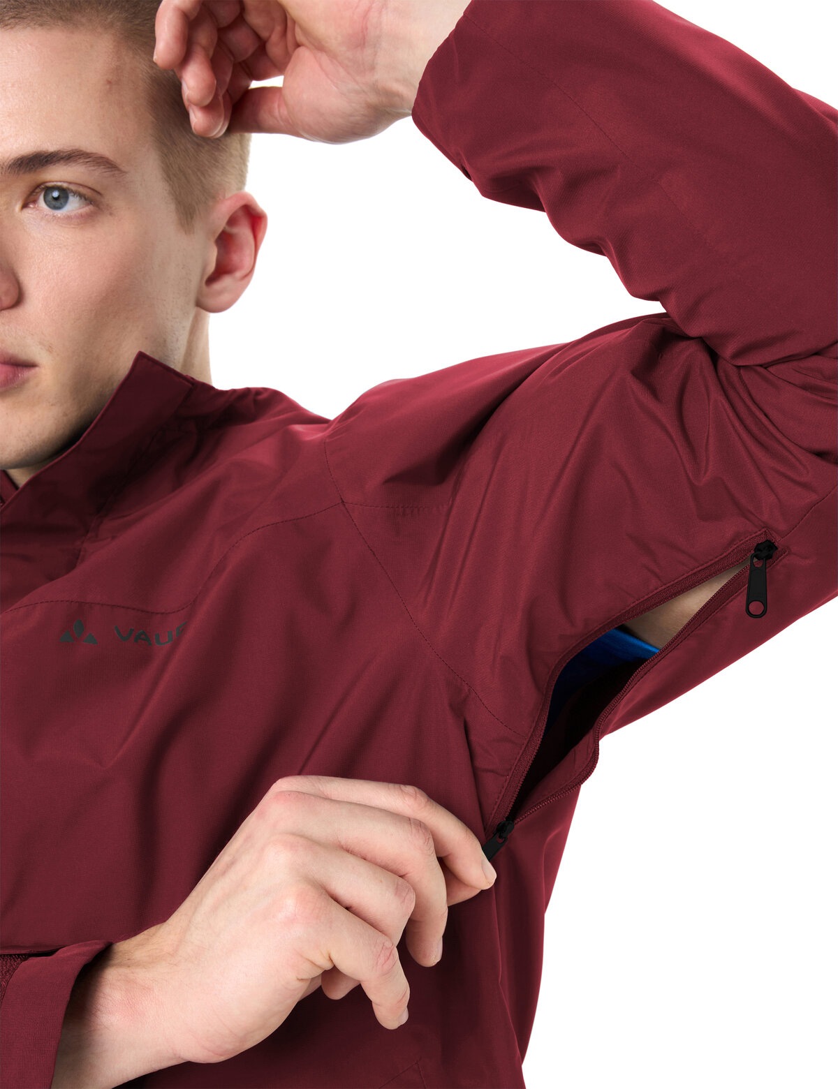 VAUDE Outdoorjacke »MEN'S STRATHCONA JACKET« mit Kapuze sportlicher Stil, winddicht, wasserdicht