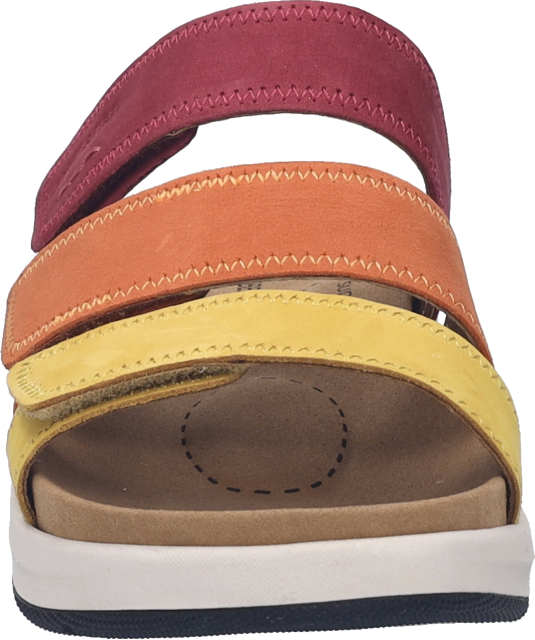 Josef Seibel Pantolette »Estelle 11«  Keilabsatz, Plateau, Sommerschuh mit Logoprägung, G-Weite