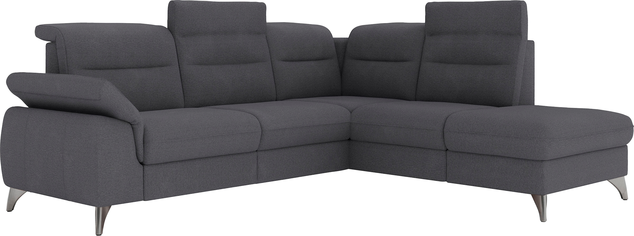 sit&more Ecksofa »Astoria L-Form«, wahlweise mit motorischer Relaxfunktion