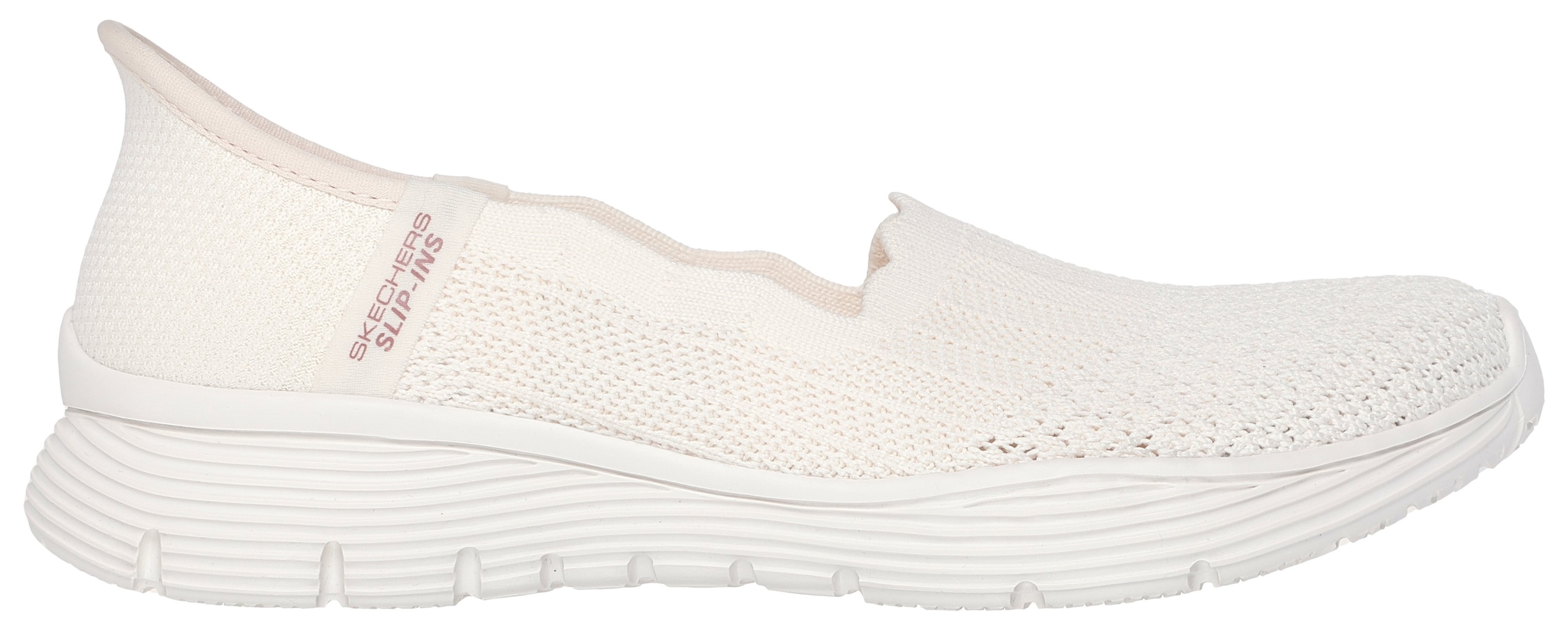Skechers Slip-On Sneaker »SEAGER-BELIEVE IT«, Slipper, Reha Schuh mit Handsfree Slip-ins Funktion