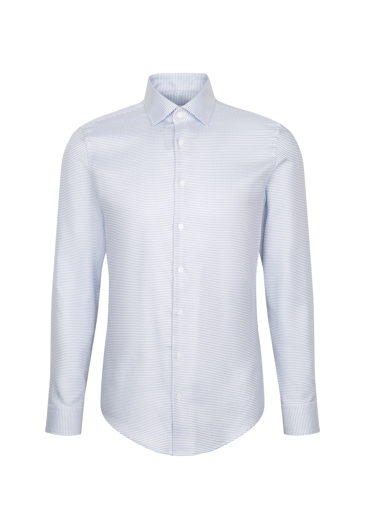 seidensticker Businesshemd »Slim« Slim 1/1 Kentkragen Struktur