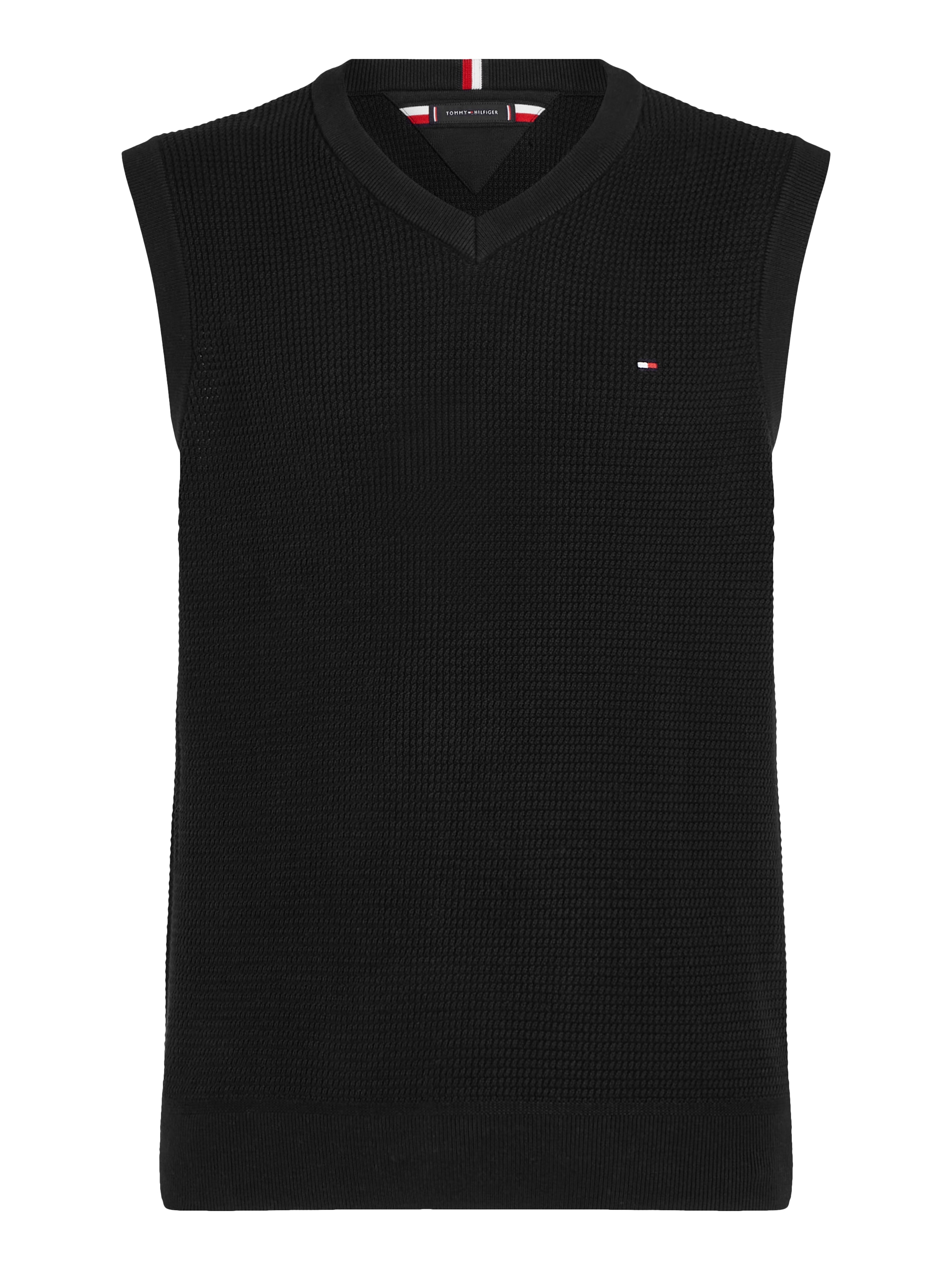 Tommy Hilfiger Pullunder »REFINED STRUCTURE VEST«, mit feiner Struktur