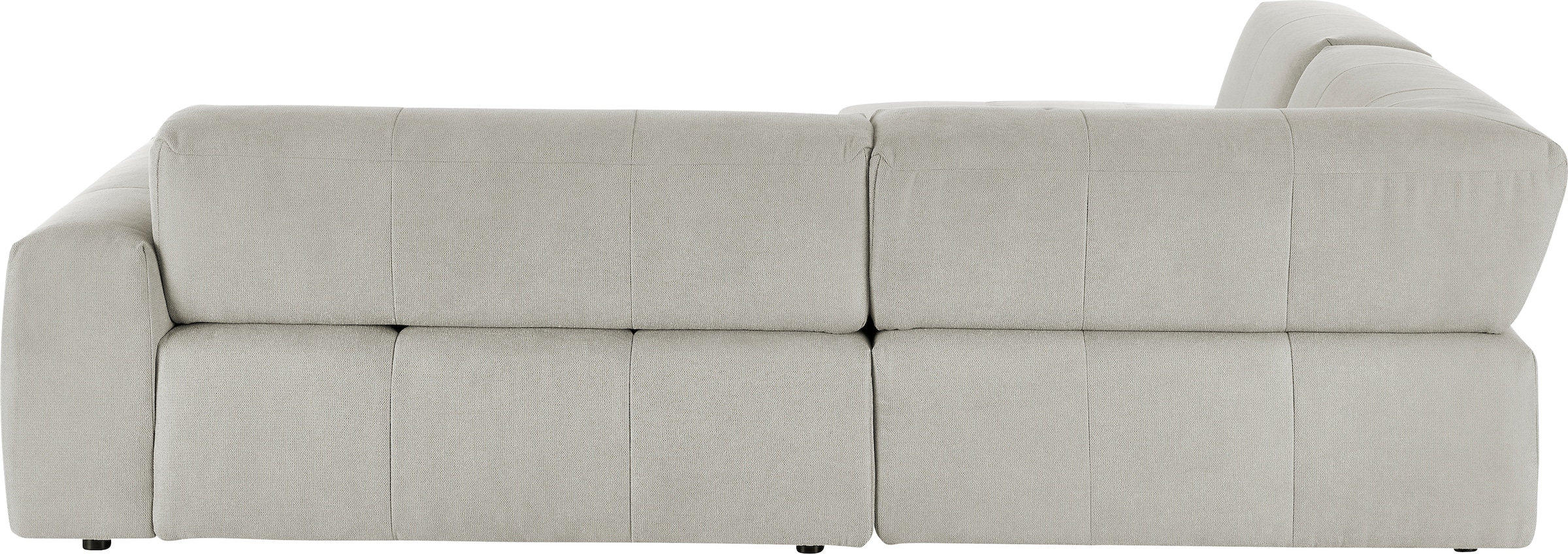 3C Candy Ecksofa »Yoshy Komfortsofa, bequem und modern, hochwertige Verarbeitungsdetails« Zwei verschiedene Sitztiefen durch verstellbare Rückenlehne, L-Form