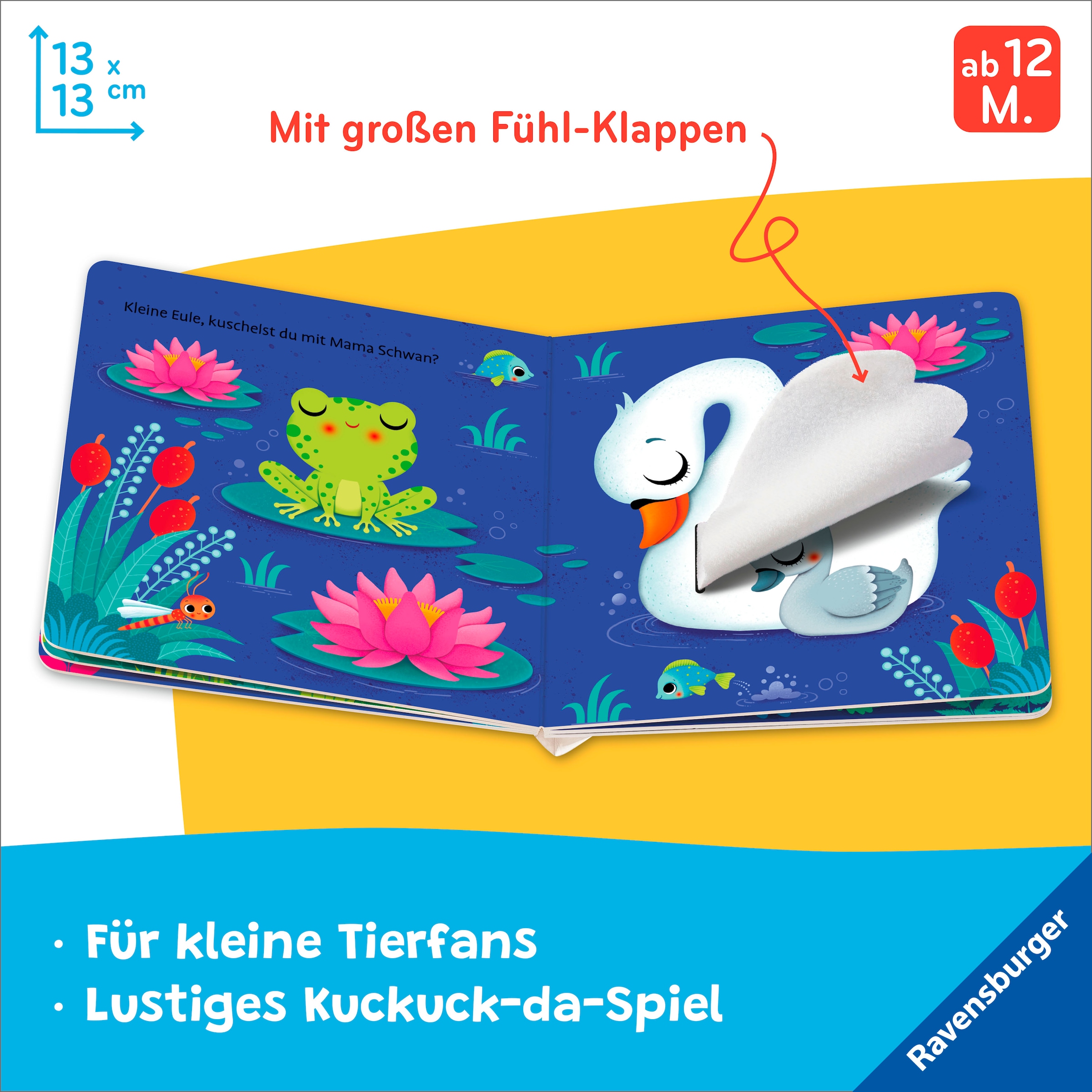 Ravensburger Kinderbuch »Pappbilderbuch, Wo bist du, kleine Eule?«