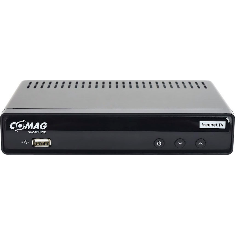COMAG DVB-T2 Receiver »SL 65 T« (LAN (Ethernet) Installations-Assistent Kindersicherung Time-Shift USB PVR Ready USB-Mediaplayer) schwarz...