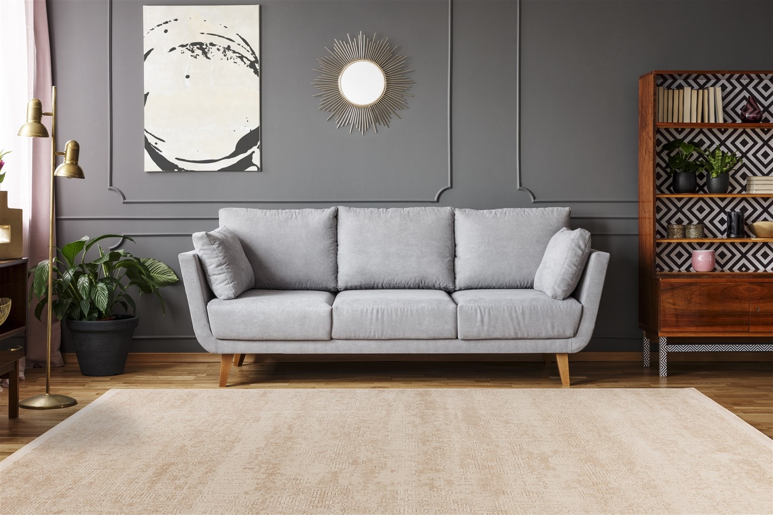 Kayoom Teppich »Adeon 625«, rechteckig, 13 mm Höhe, 575.000 Points/m², Vintage-Design