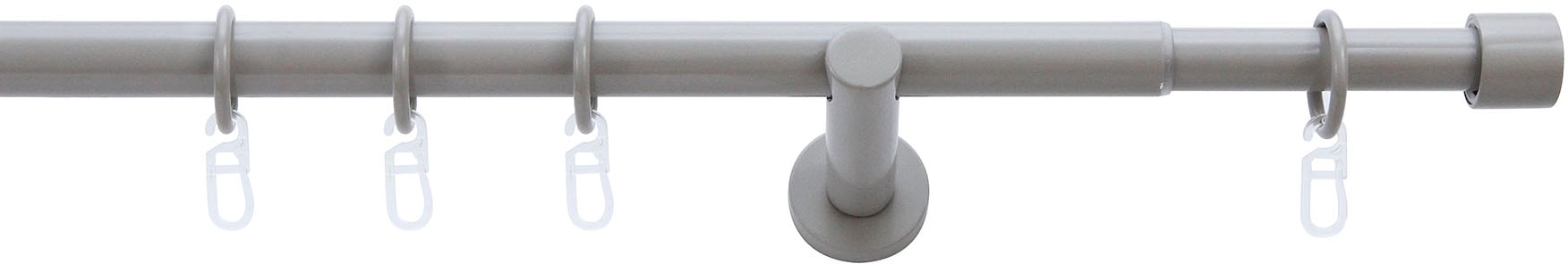 indeko Gardinenstange »Andrax« Ø 20 mm 1 läufig-läufig ausziehbar stufenlos günstig online kaufen