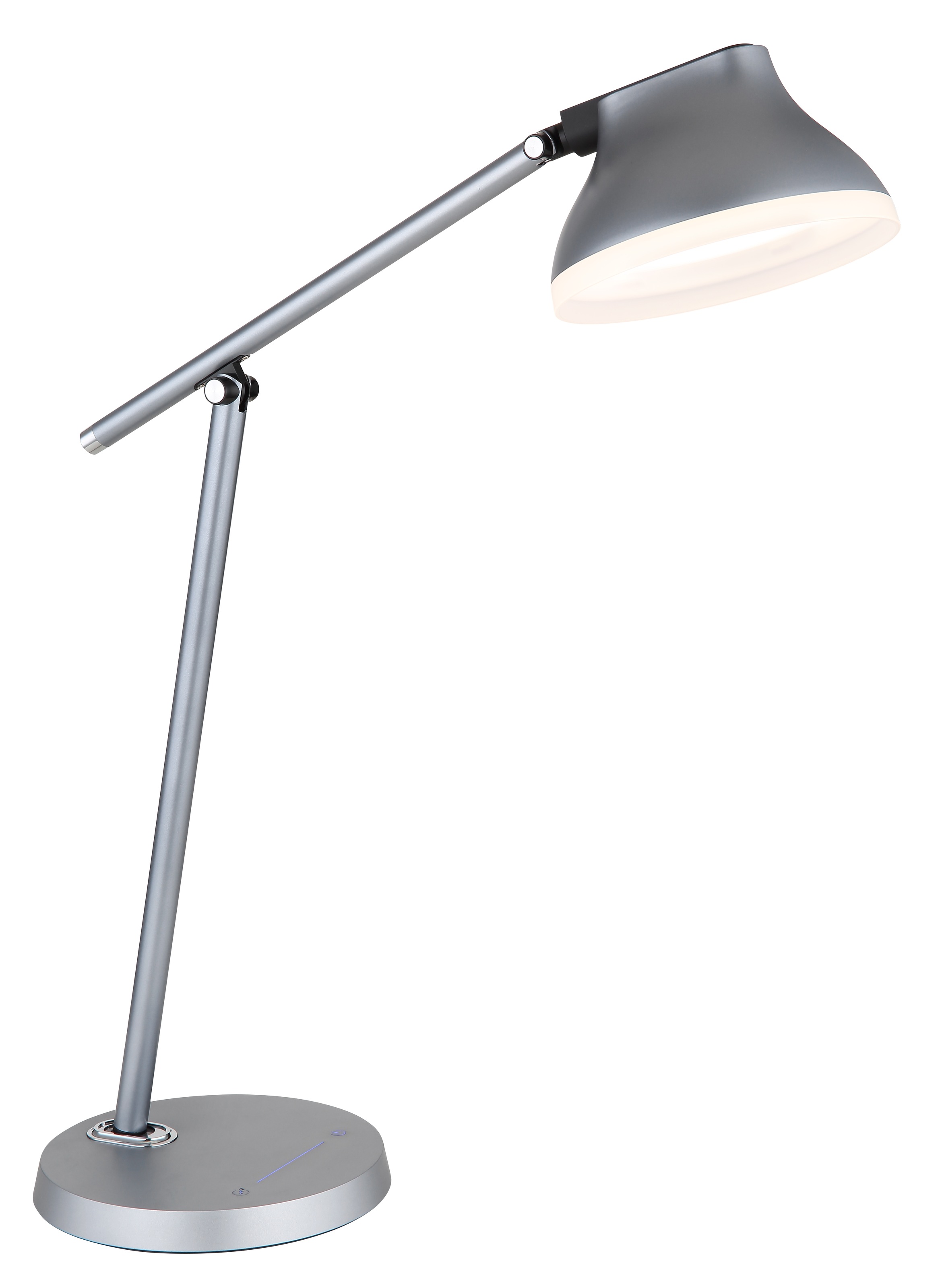 GLOBO LIGHTING LED Tischleuchte »HALVAR«, Leuchtmittel LED-Modul | LED fest integriert, Tischlampe/Arbeitszimmer/Bürotischleuchte/beweglich
