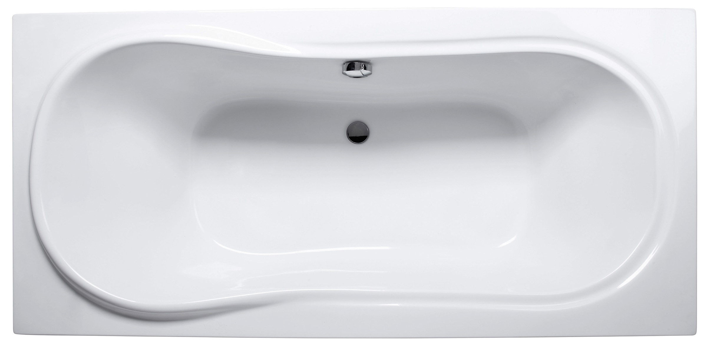 OTTOFOND Badewanne »Palma« Höhe 58 cm mit Wannenträger und Ablaufgarnitur günstig online kaufen
