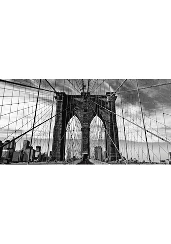 Home affaire Leinwandbild »Peter Knif: Brooklyn Bridge«, 100/50 cm kaufen