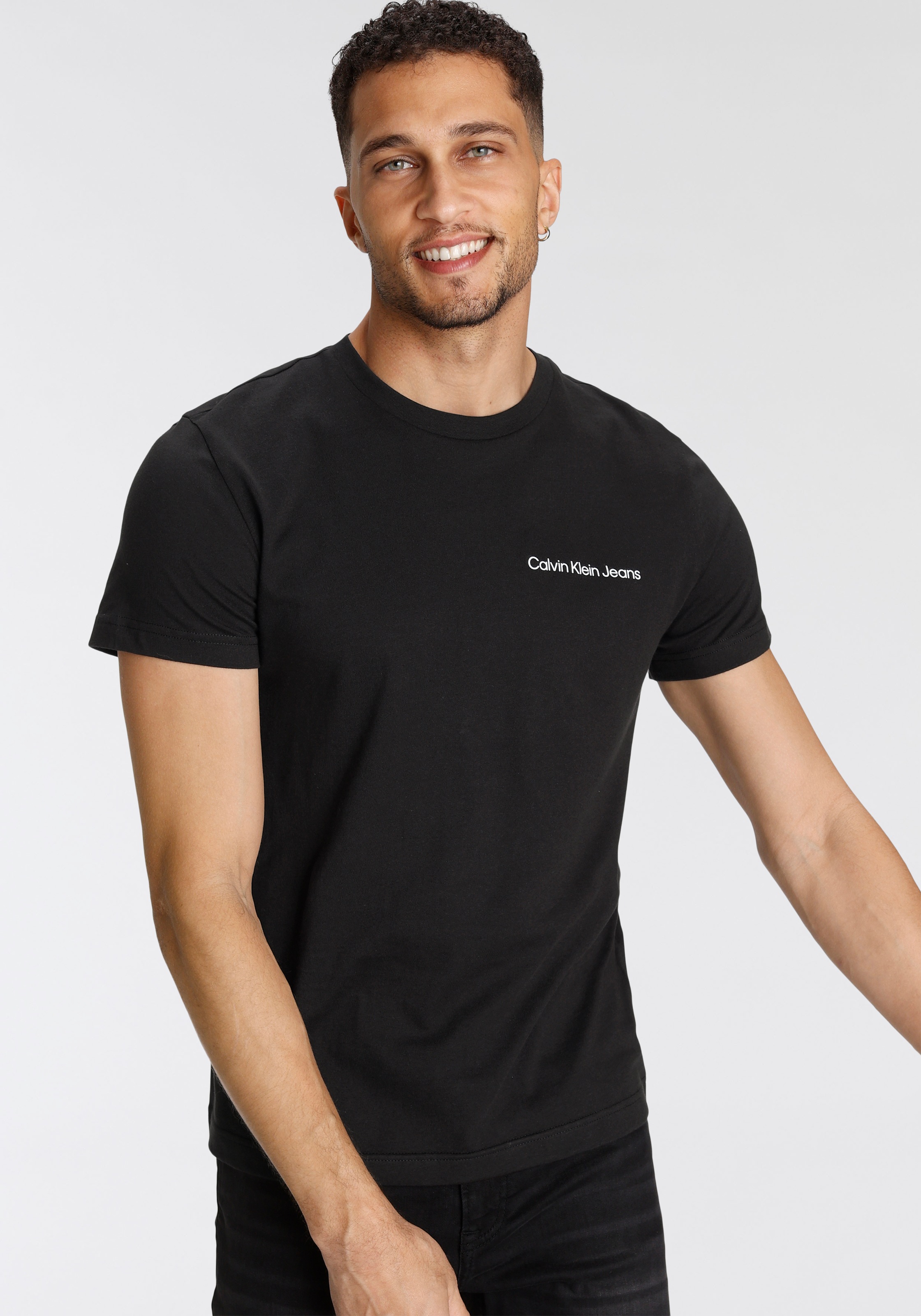 Calvin Klein Jeans T-Shirt »CHEST INSTITUTIONAL SLIM TEE« online kaufen