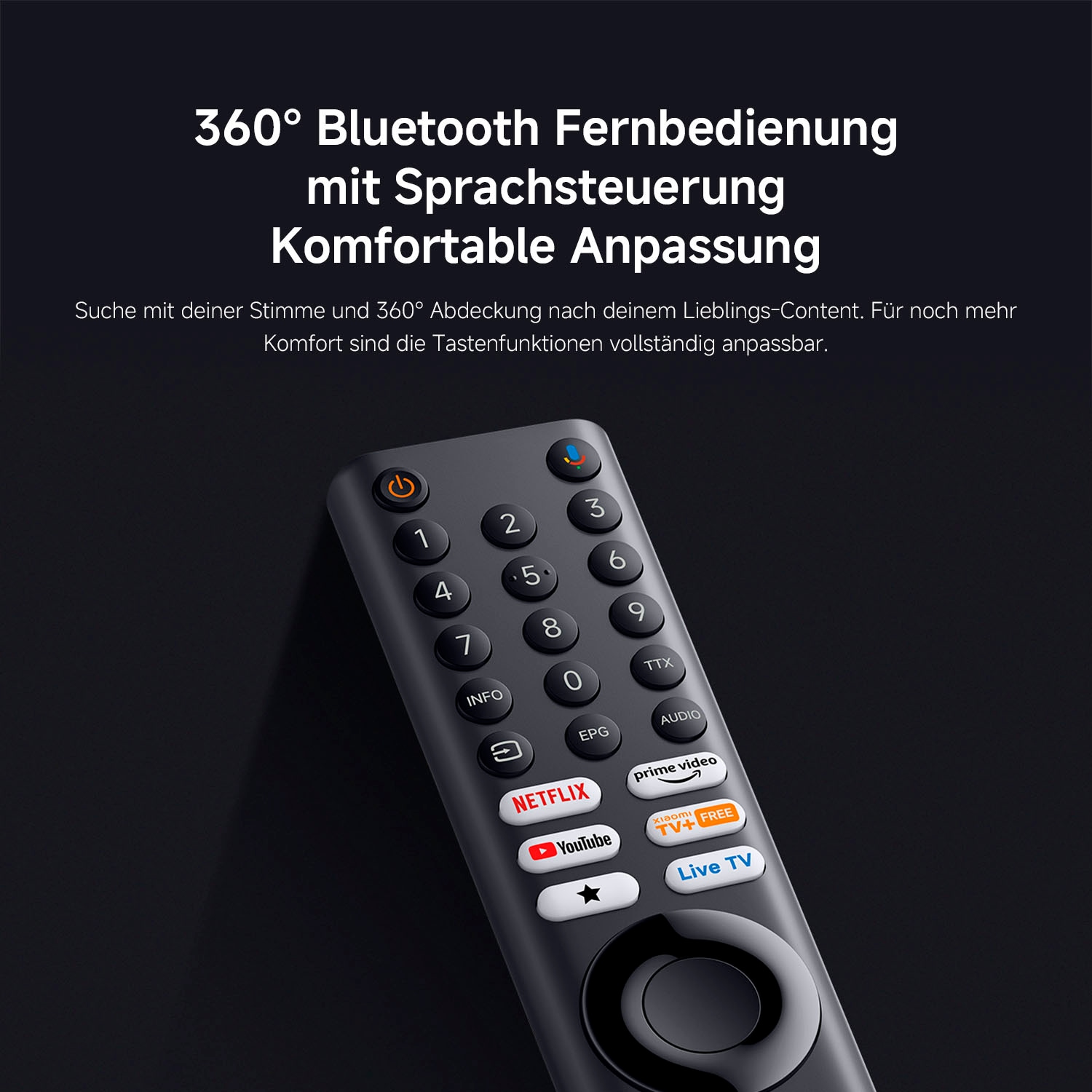 Xiaomi QLED-Fernseher »L43MB-APEU« 108 cm/43 ″ Smart-TV Xiaomi TV A Pro 43 (2026)