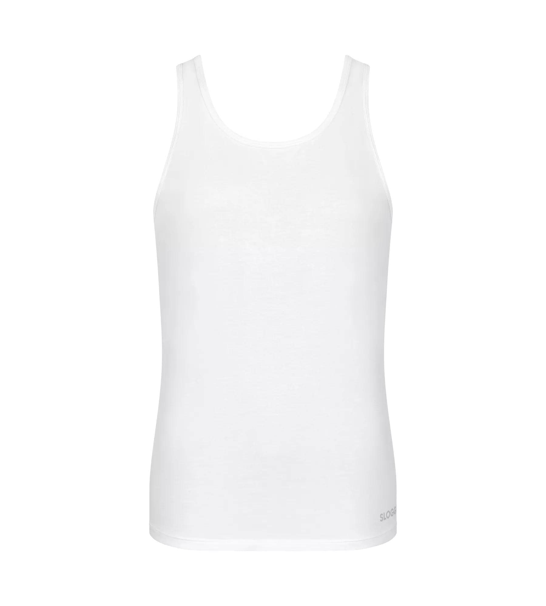 sloggi Tanktop »men GO ABC 2.0« 2er Pack,  Rundhalsausschnitt, ärmellos, Regular Fit, Baumwollmischung