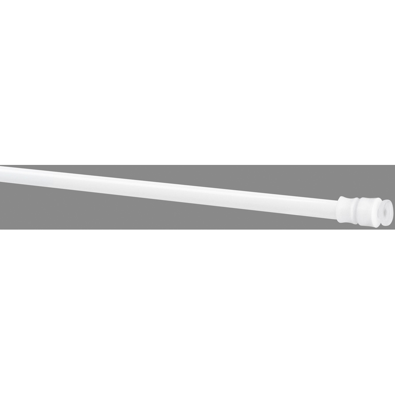 GOOD LIFE Scheibenstange »flexx« Ø 8 mm 1 läufig-läufig ausdrehbar weiß L: 40 cm - 60 cm Ø 8 mm