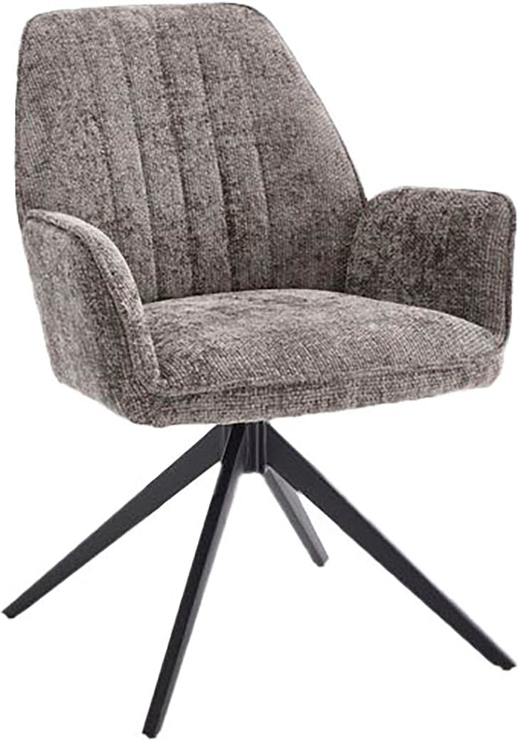 Home affaire Drehstuhl »Campanet« () 2 Stk. Bouclé moderner Drehstuhl mit g günstig online kaufen