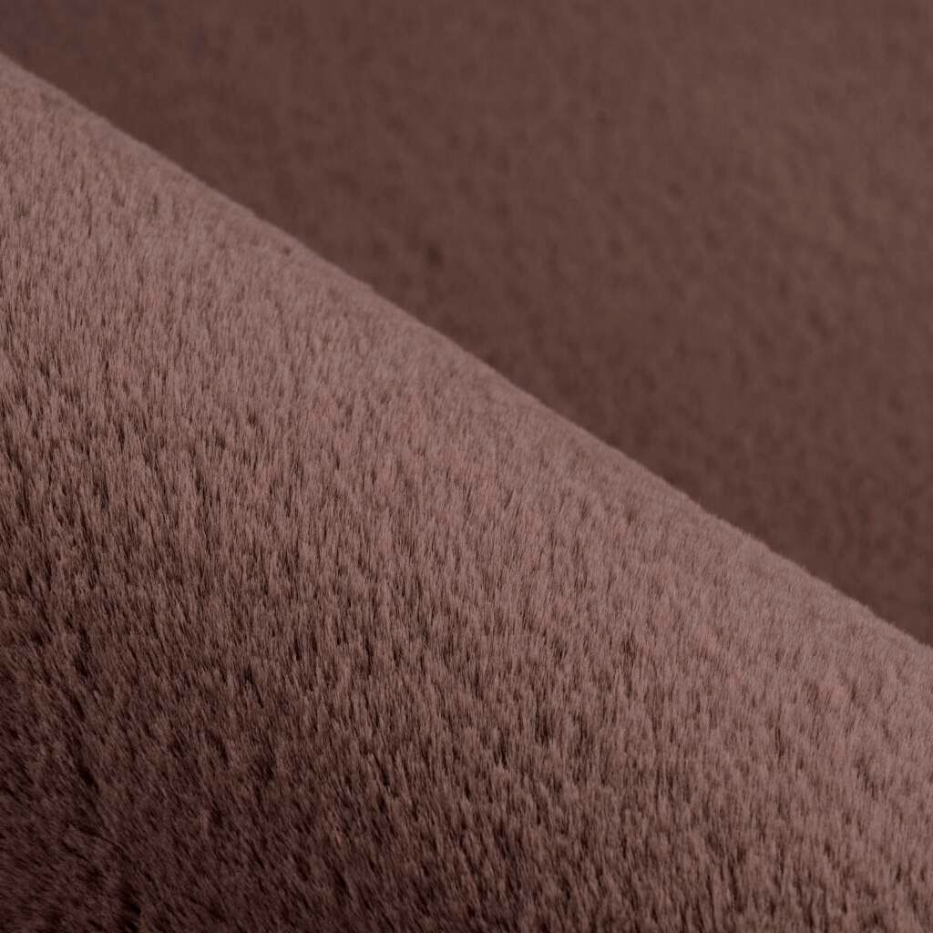 Carpet City Hochflor-Teppich »TOPIA400«, rund, 21 mm Höhe, besonders weich und kuschelig durch Polyester, Uni-Farben
