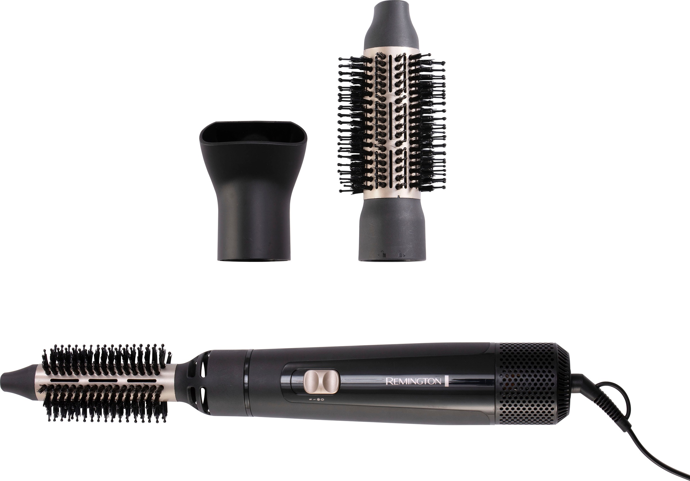 Remington Warmluftbürste »Blow Dry & Style AS7300«, 3 Aufsätze}, 800 Watt (Airstyler / Rund-& Lockenbürste) für kurze-mittellange Haare