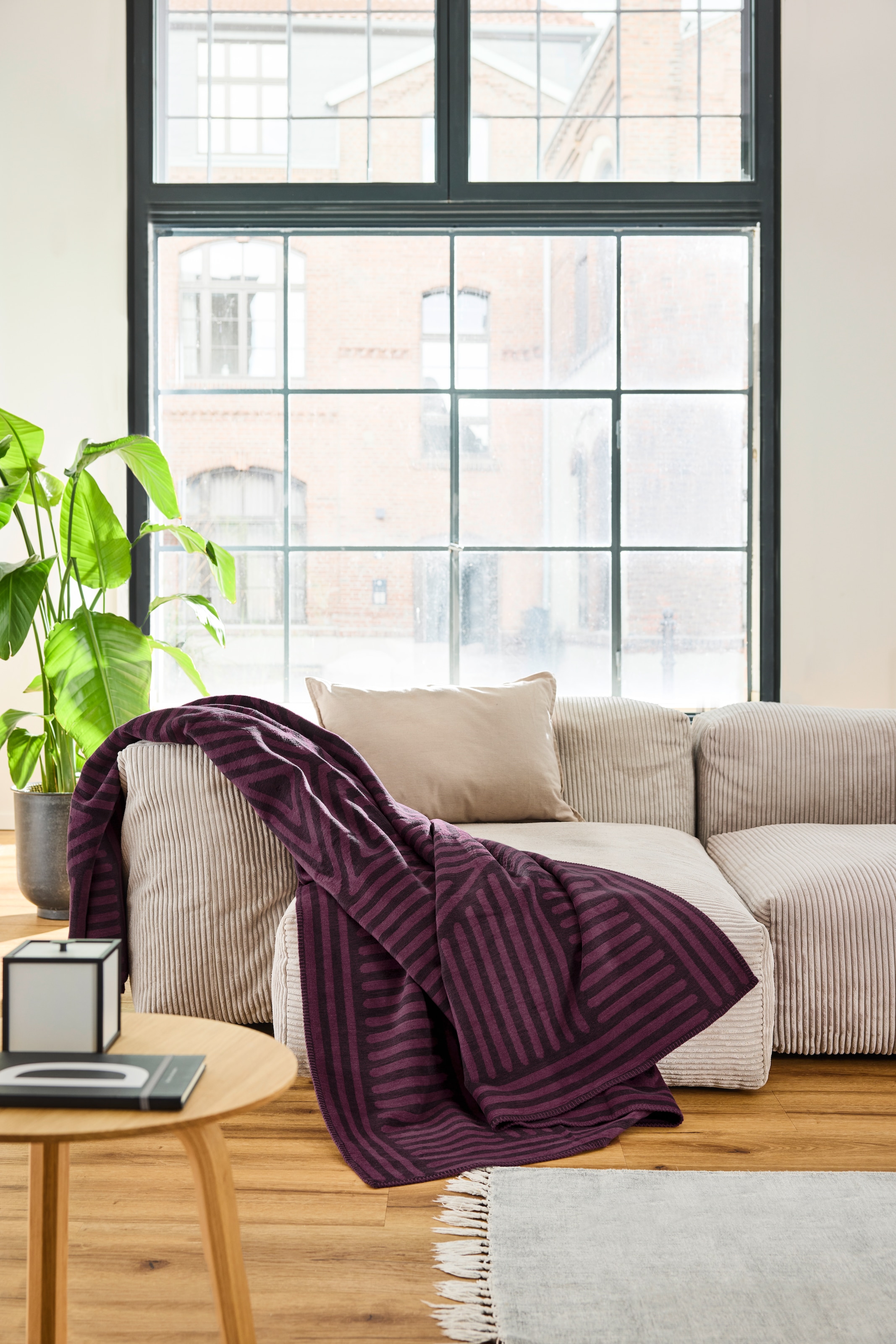 IBENA Wohndecke »Lodi« Geometrischer Statement-Look für starke Akzente im Wohnraum