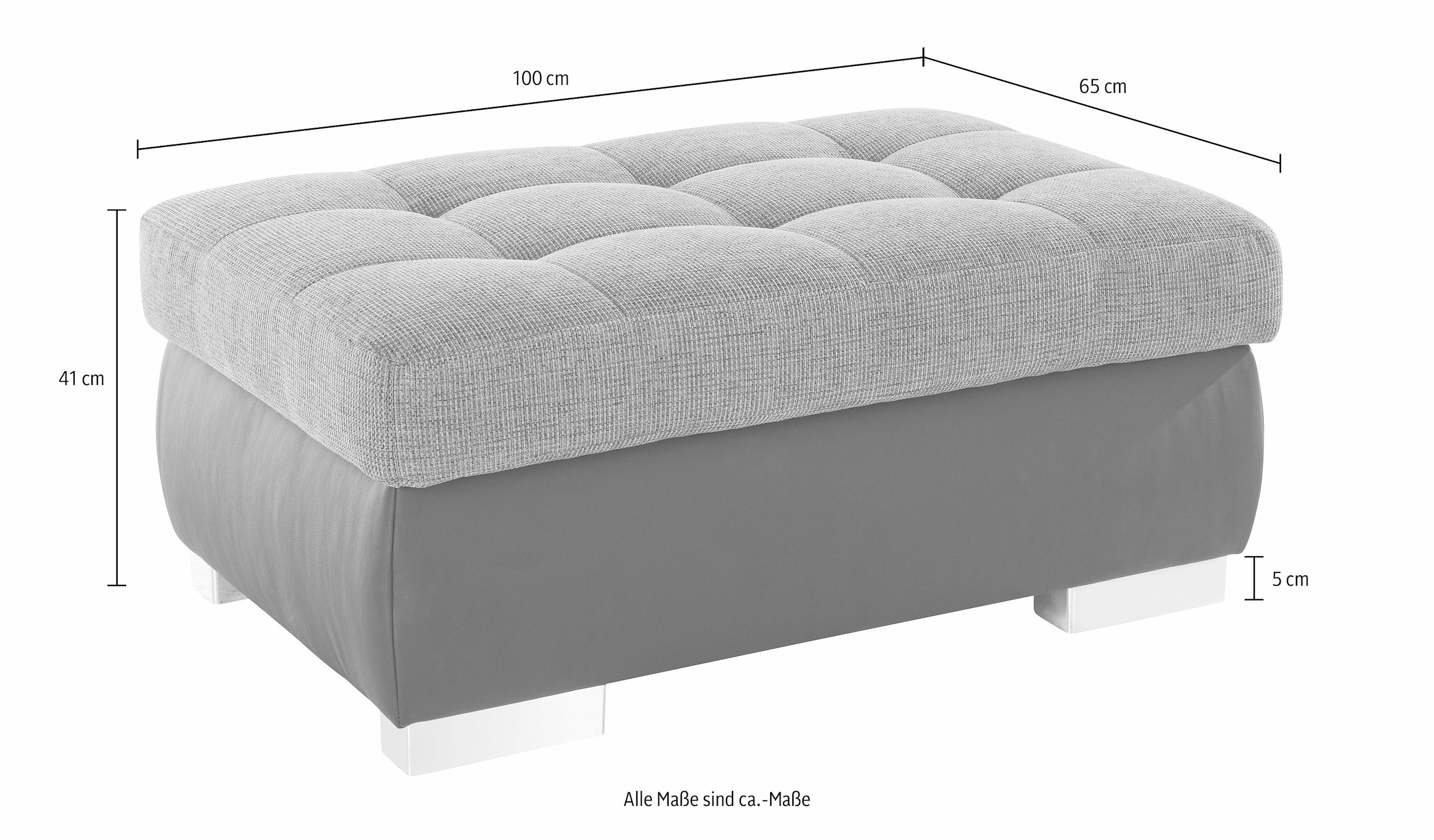 sit&more Hocker »Ontario«, mit Stauraumfach