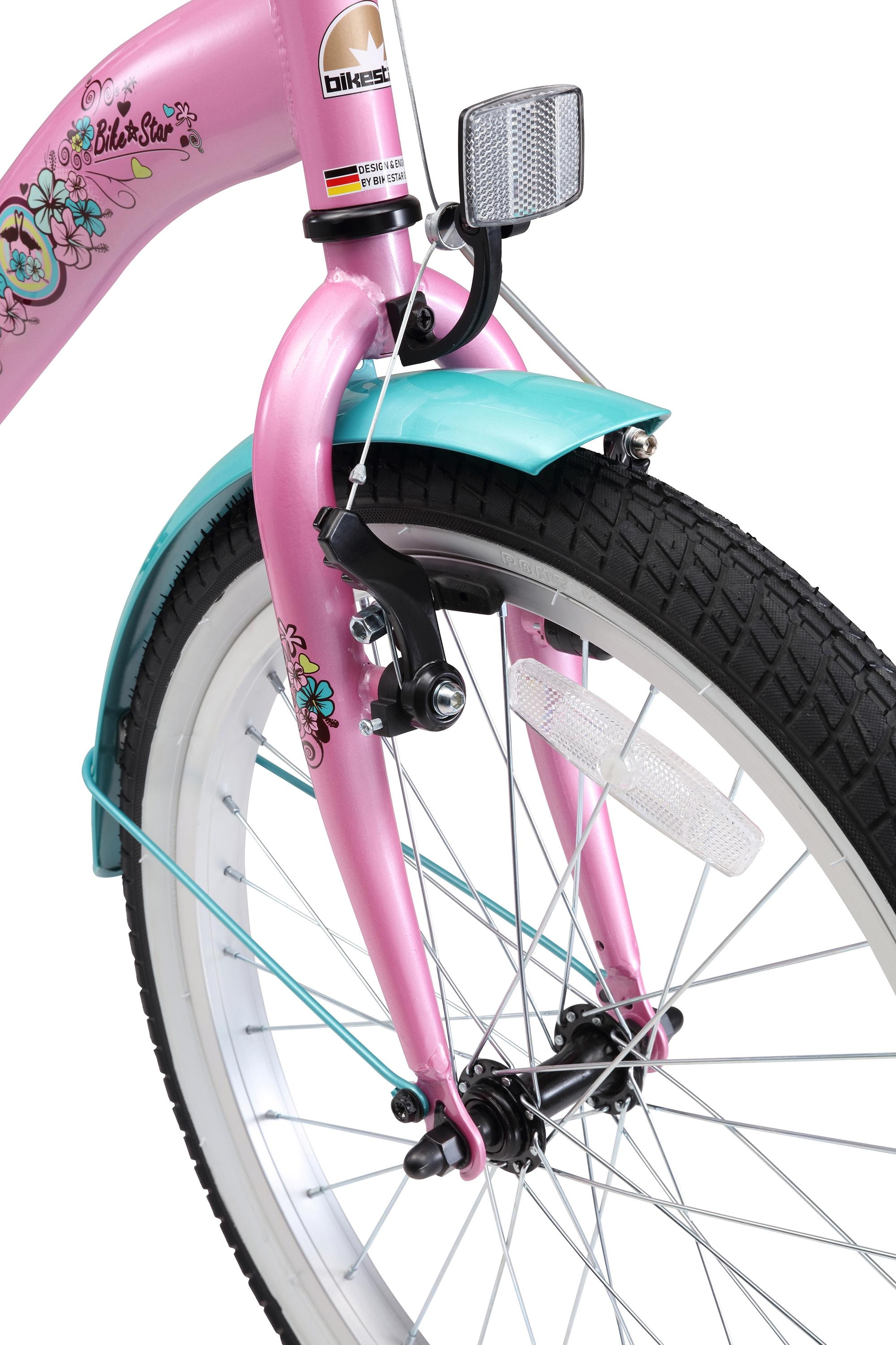 Bikestar Jugendfahrrad »Classic«, 1 Gang, für Damen
