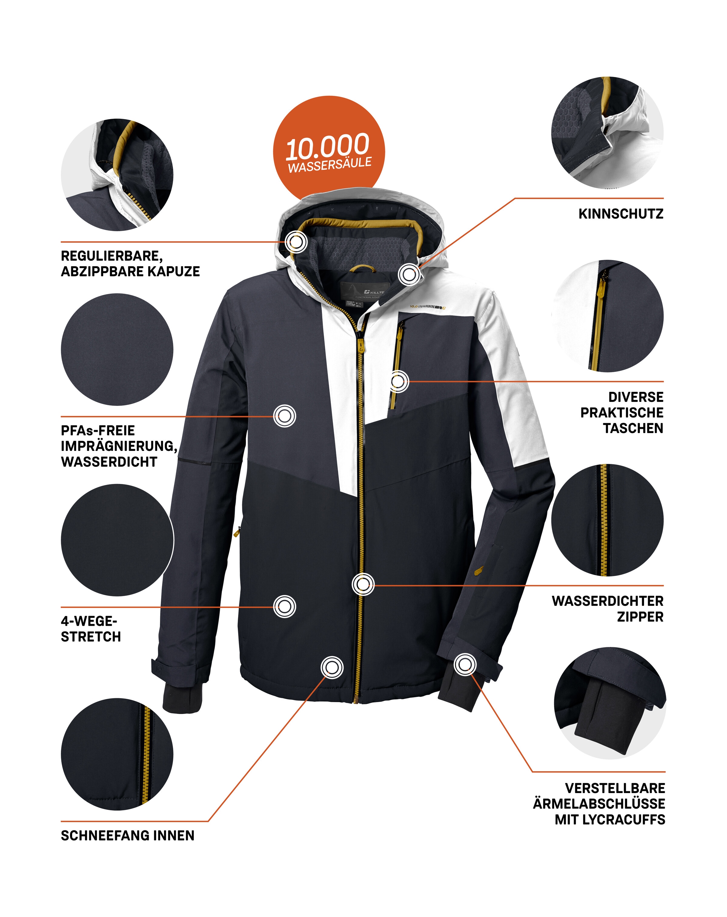 Killtec Skijacke »KSW 76 MN SKI JCKT«