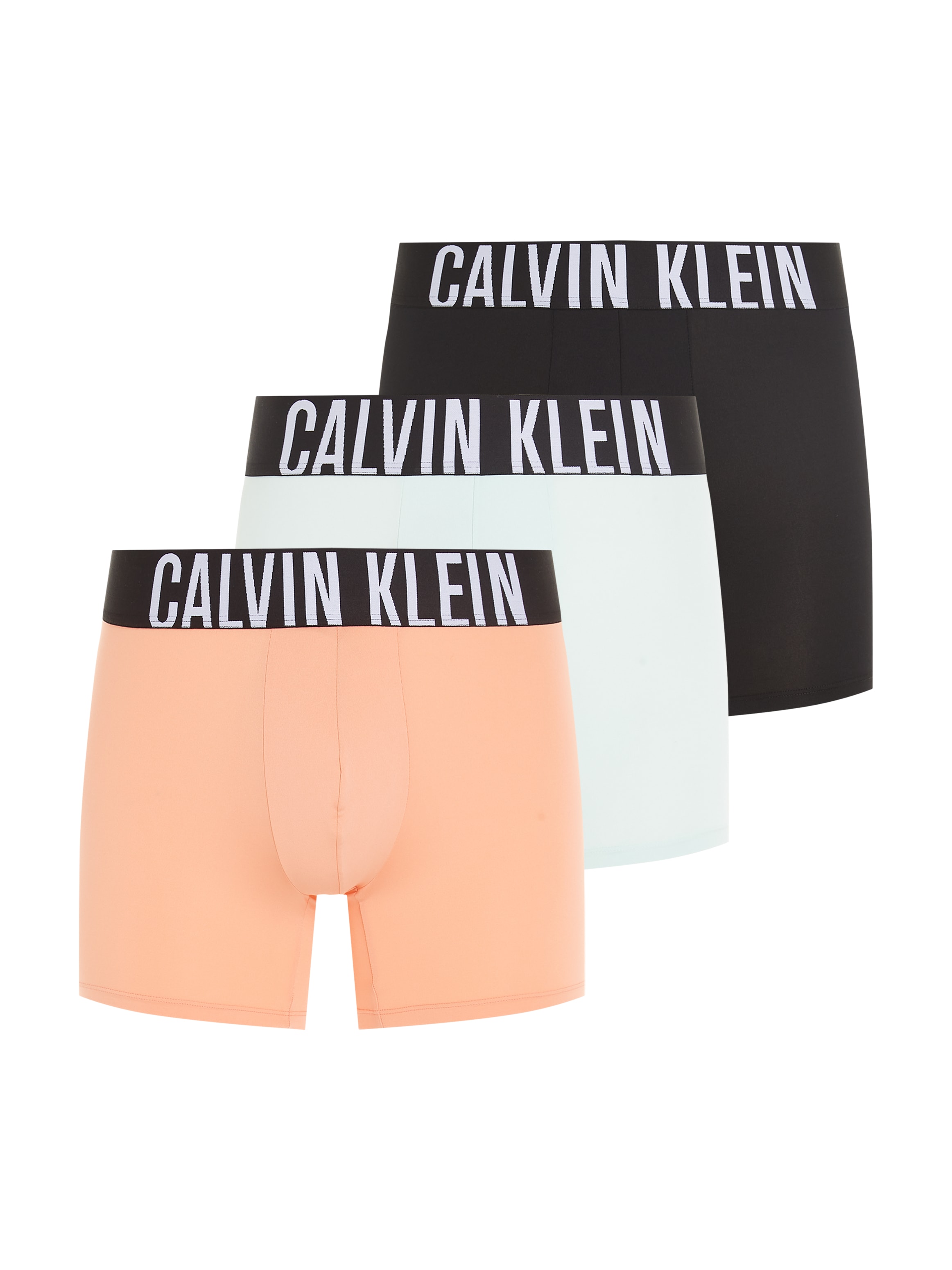 Calvin Klein Underwear Boxer »BOXER BRIEF 3PK«, (Packung, 3 St., 3er), mit elastischem Logobund