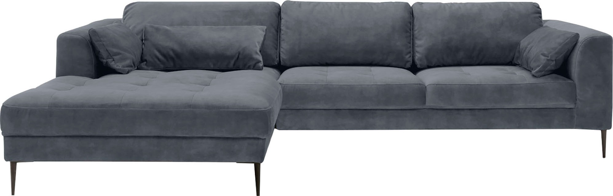 TRENDMANUFAKTUR Ecksofa »Luzi, wahlweise mit Schlaffunktion & Bettkasten. O günstig online kaufen