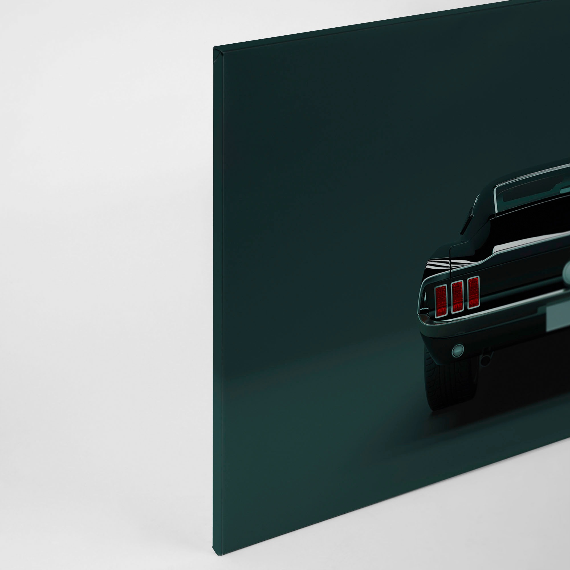 A.S. Création Leinwandbild »mustang 3«, Kunst-Auto-Kinder, (1 St.), Keilrahmen Bild Oldtimer Auto Leinwand-Bild Wohnzimmer modern Wandbild