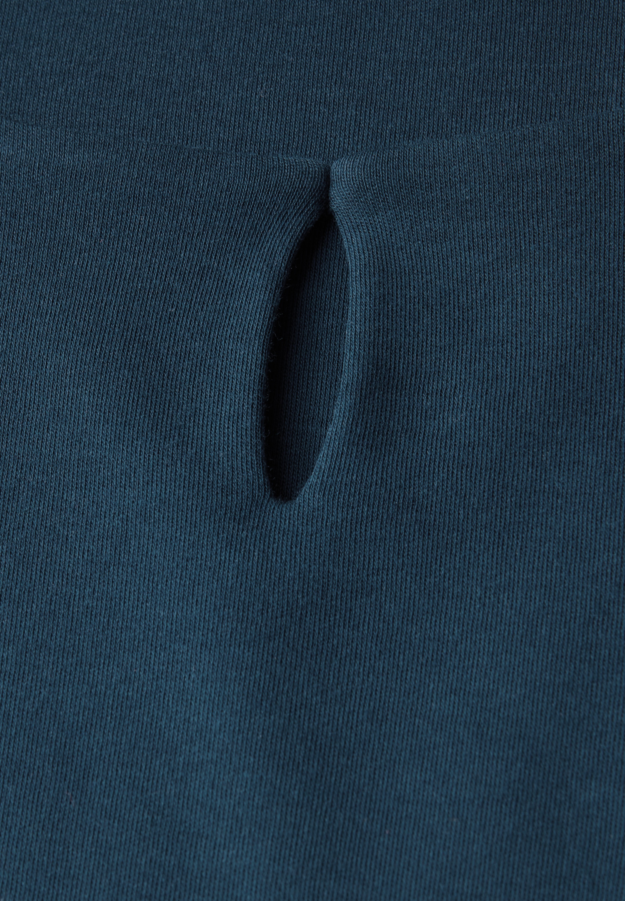 STREET ONE Shirttop »Style ADA«, Rundhals mit Cut-Out-Detail