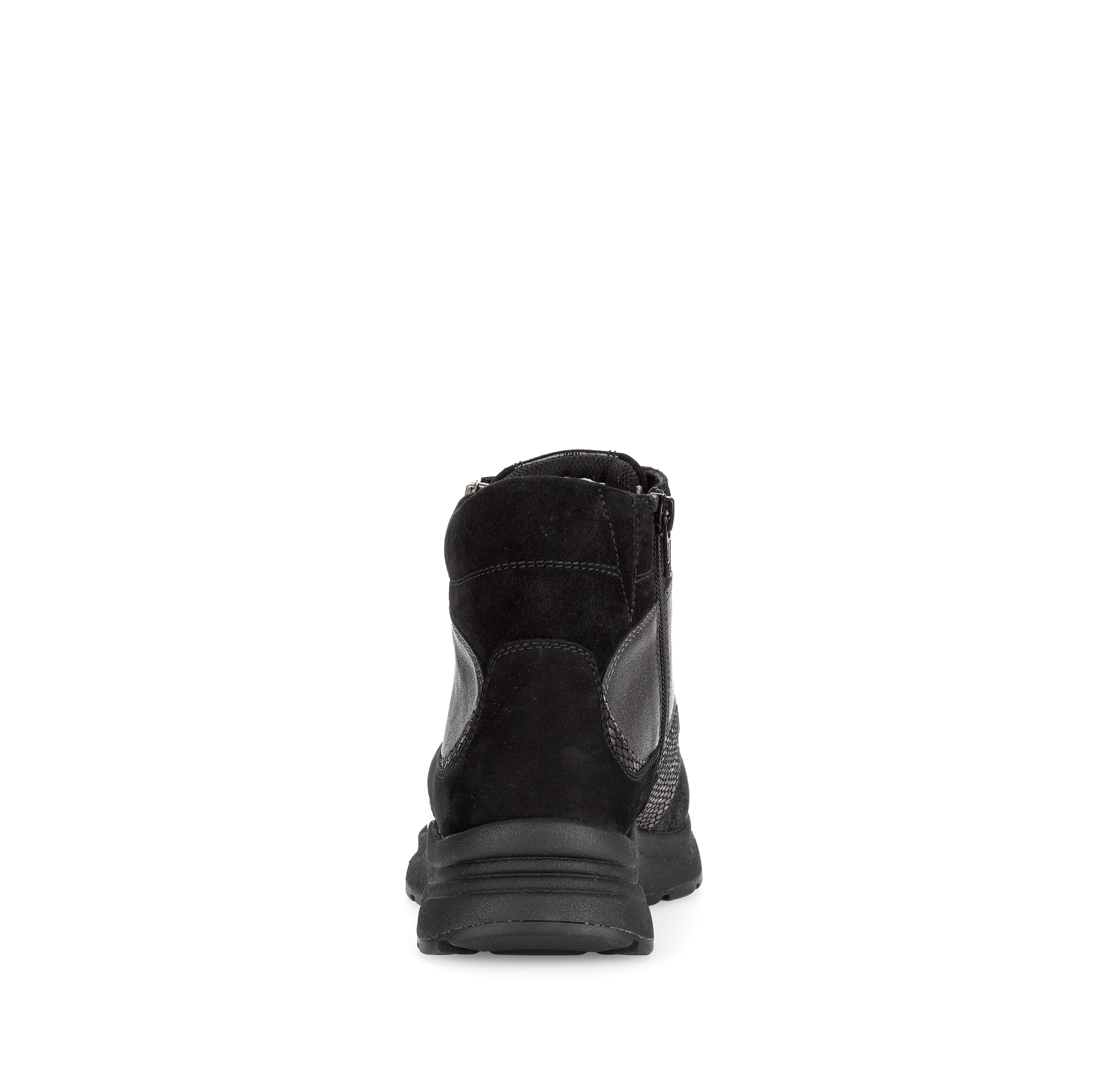 Gabor Schnürboots  Keilsneaker mit Kontrasbesatz in Reptilienoptik, Weite K (=extraweit)