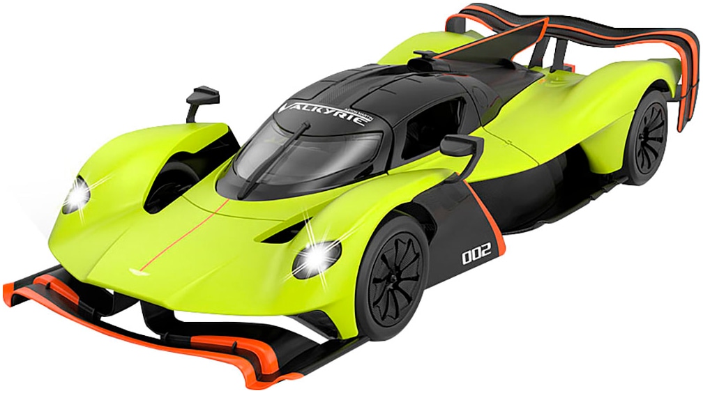Jamara RC-Auto »Aston Martin Valkyrie AMR Pro, grün, 2,4GHz, Tür manuell«, mit LED Beleuchtung
