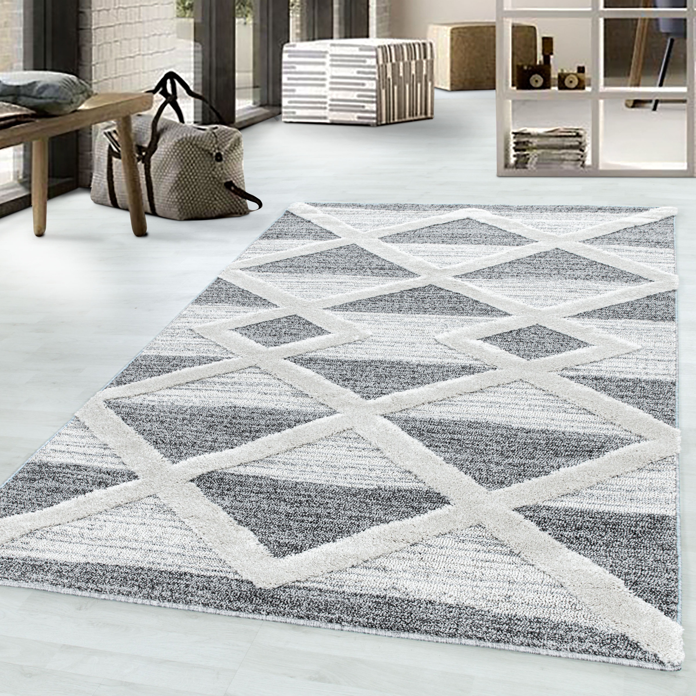 Ayyildiz Teppiche Teppich »PISA 4709«, rechteckig, 20 mm Höhe, Läufer, auch günstig online kaufen