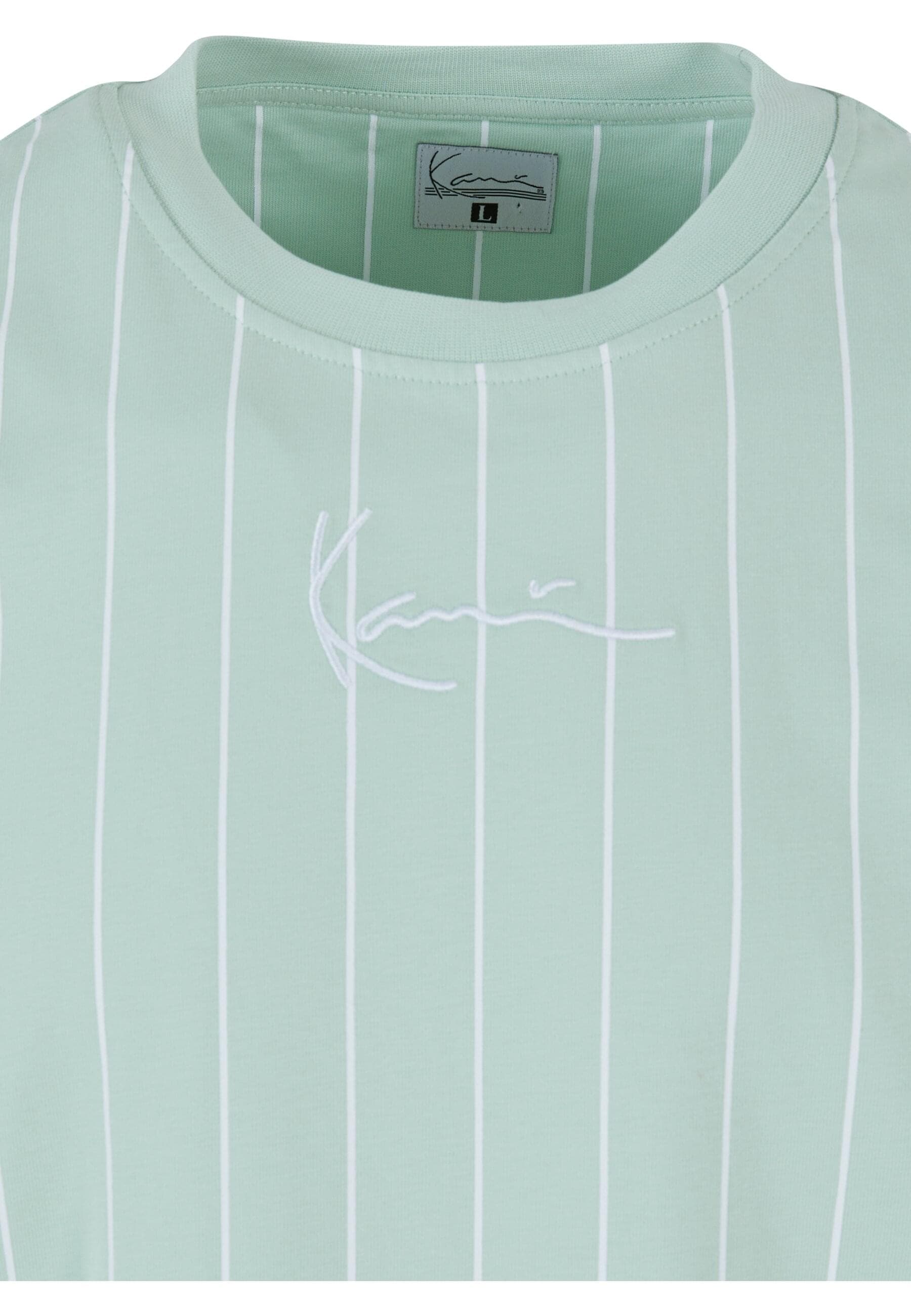 Karl Kani T-Shirt »Karl Kani Herren KM232-019-1 KK Small Signature Pinstripe Tee« 1 Stk.