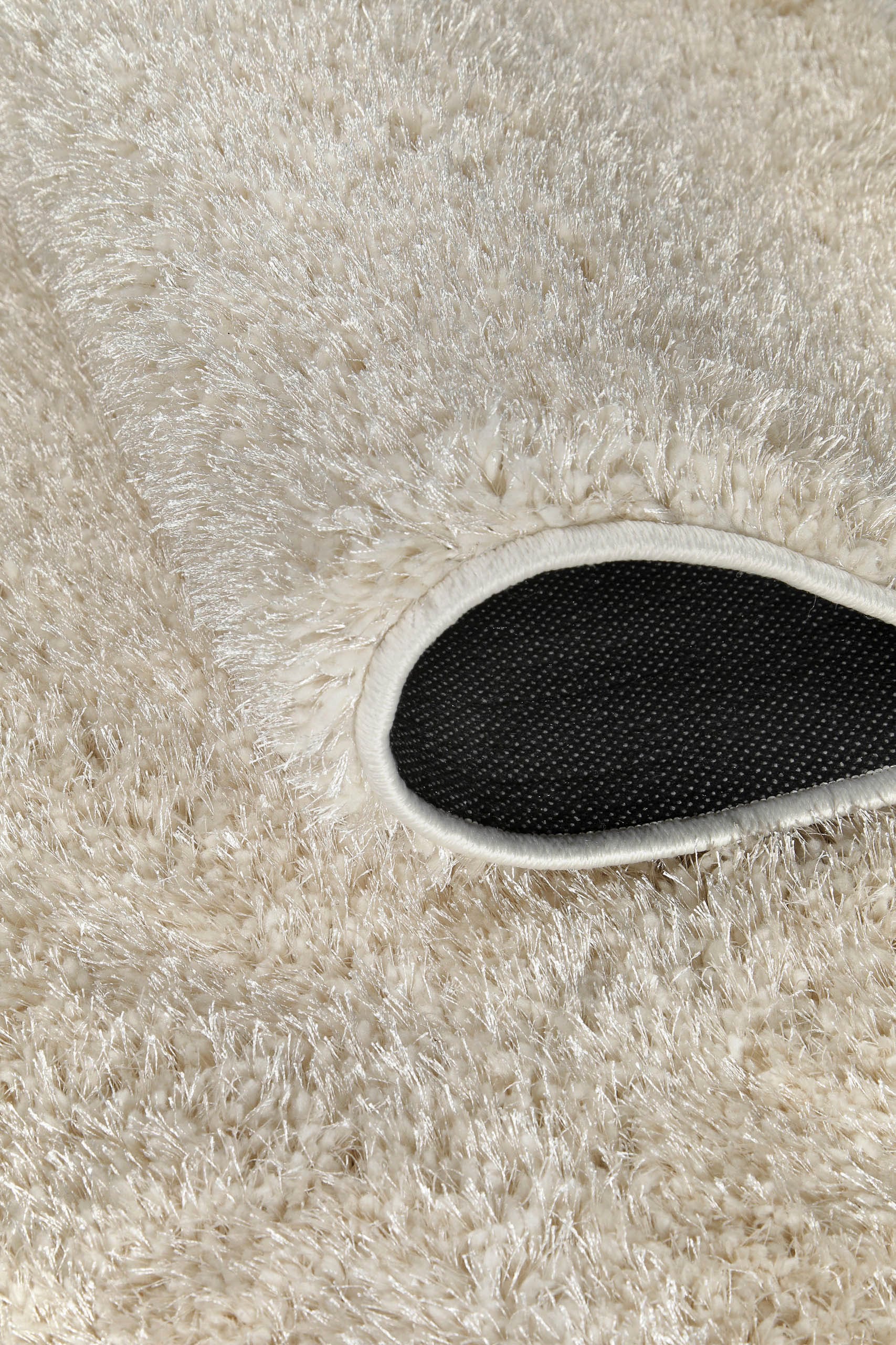 my home Hochflor-Teppich »Nickolas, auch als Läufer erhältlich«, rechteckig, 30 mm Höhe, Langflor, Shaggy, weicher Hochflor, uni farben, mit Glanz, Wohnzimmer