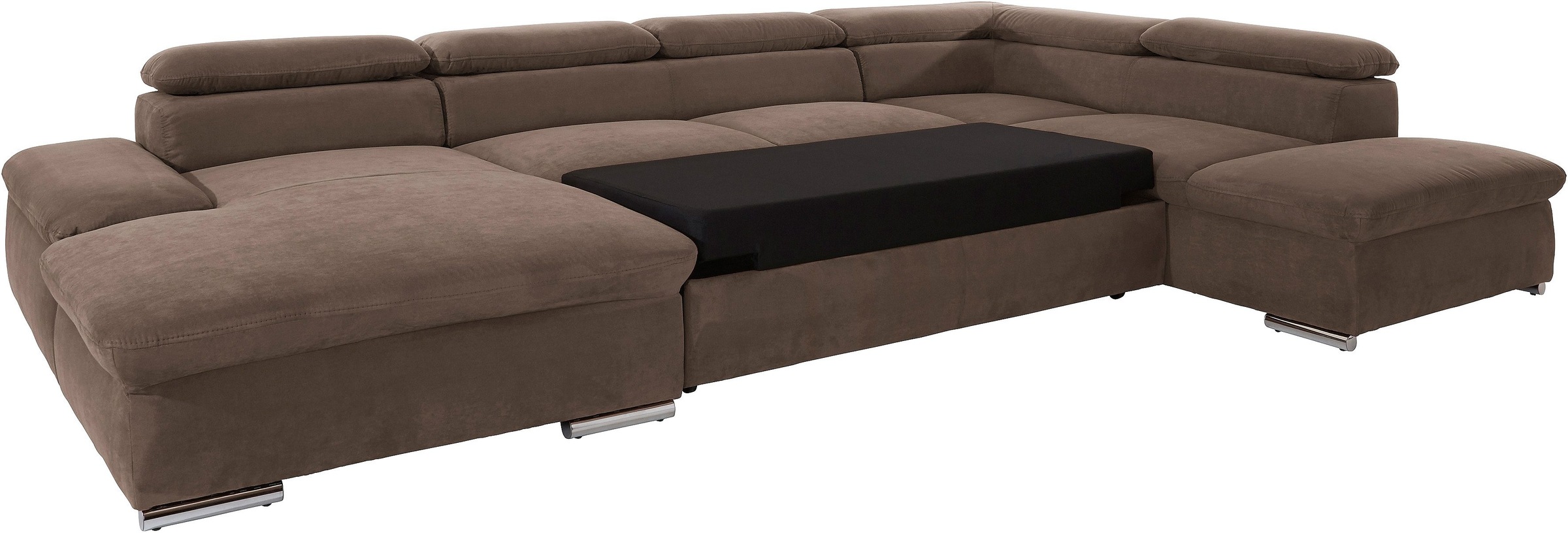 sit&more Wohnlandschaft »Alcatraz U-Form«, wahlweise mit Bettfunktion