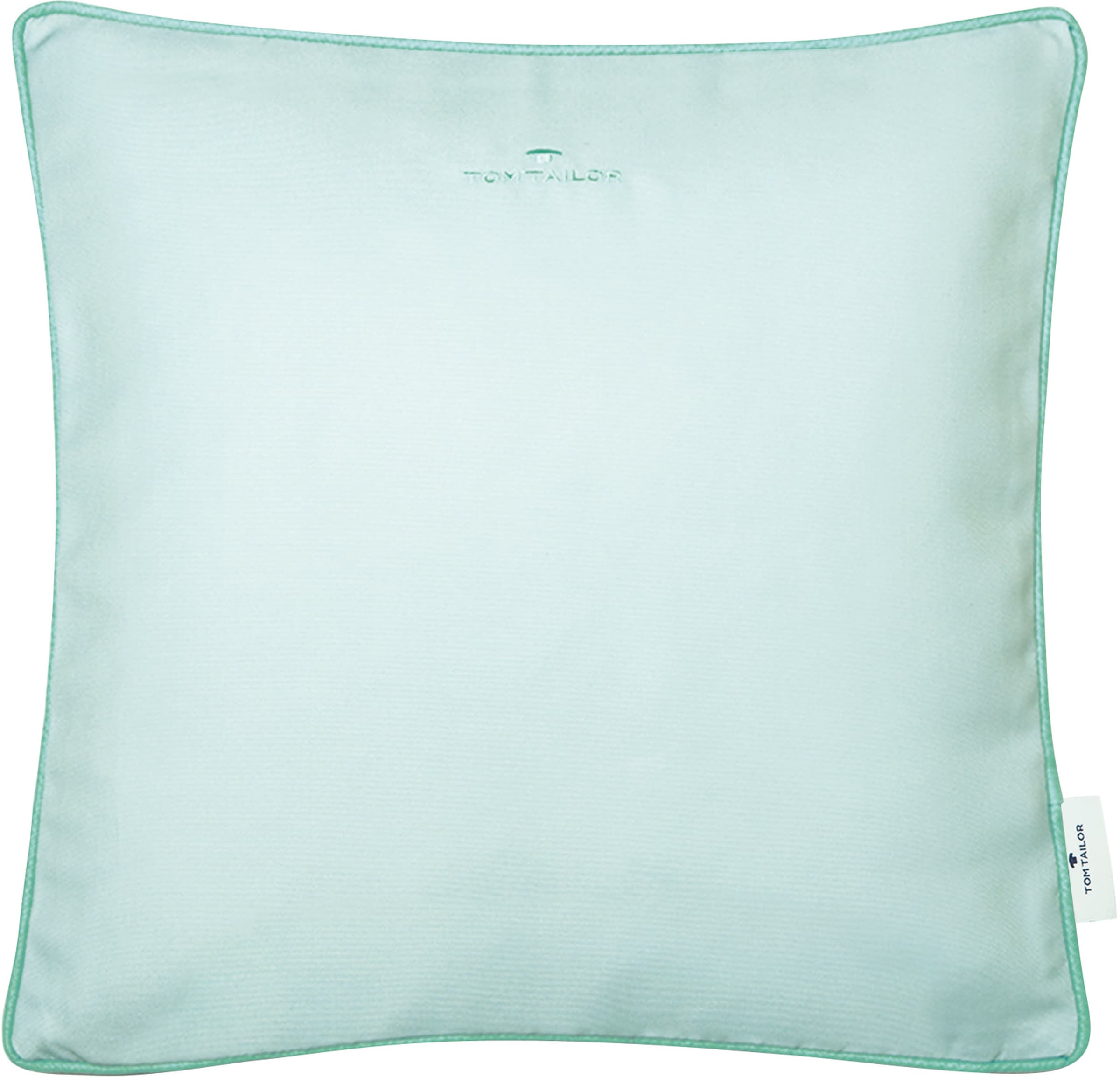 TOM TAILOR HOME Dekokissen »Dove Signature«, mit Paspel, Kissenhülle ohne F günstig online kaufen