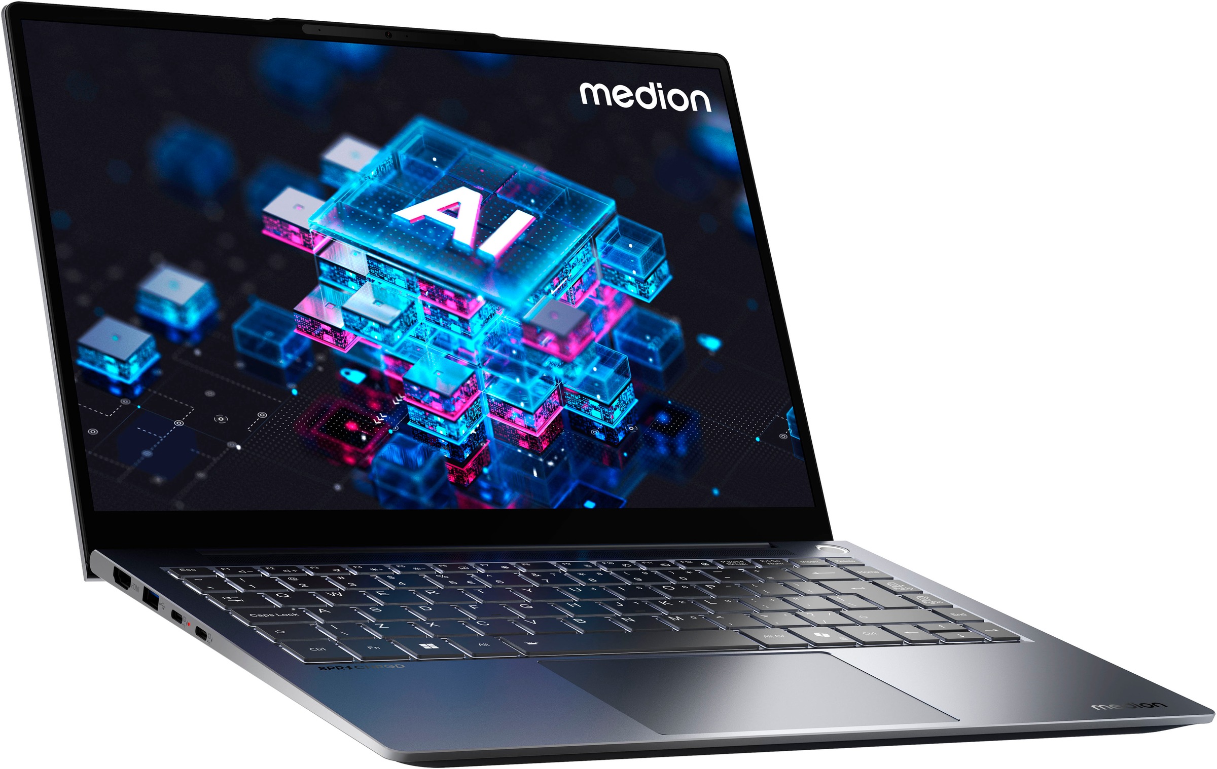 Medion® Notebook »SPRCHRGD 14 S2«, 35,56 cm, / 14 Zoll, Intel, Core Ultra 9, ARC, 2000 GB SSD