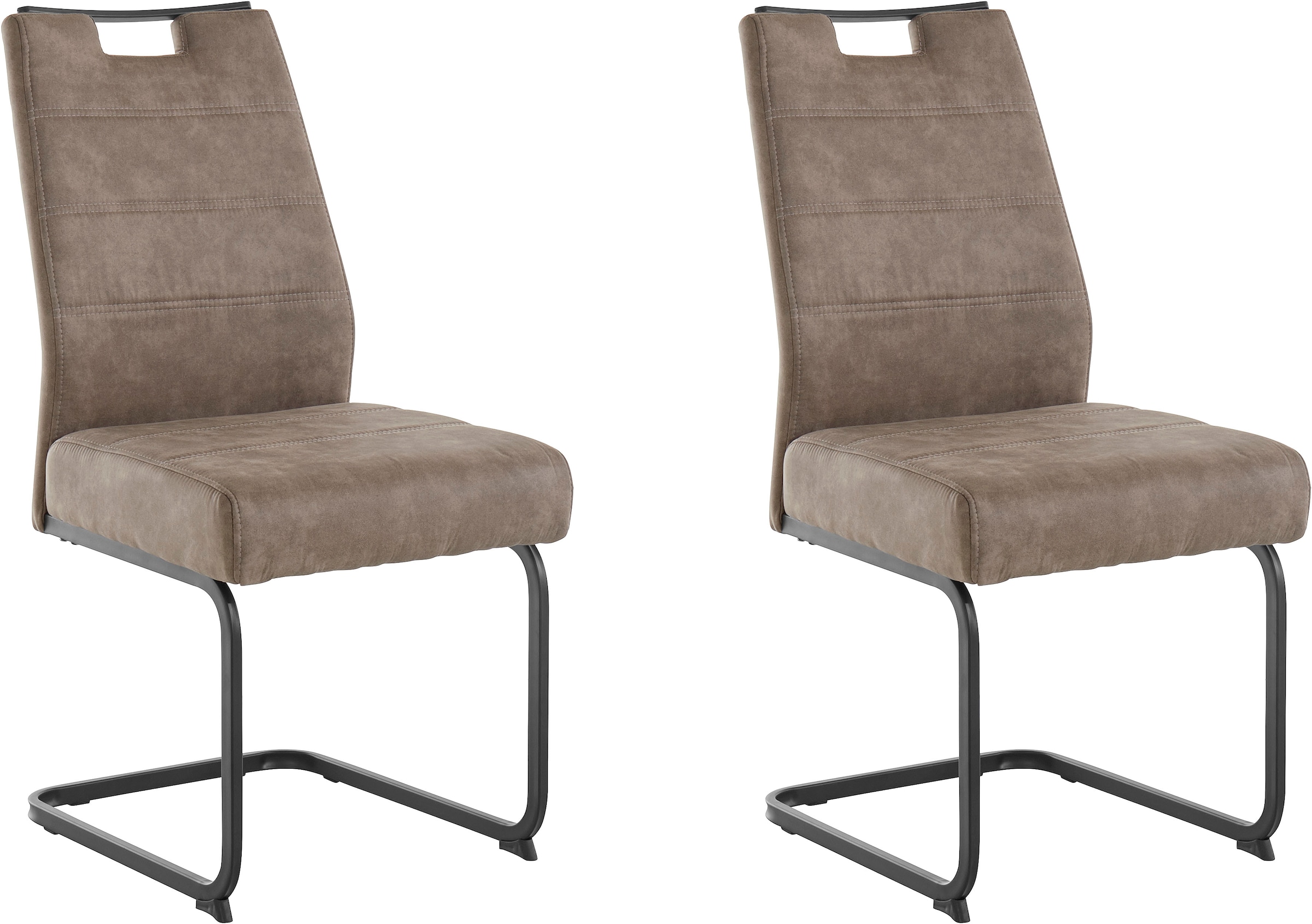 HELA Esszimmerstuhl »Lena«, (Set), 2 St., Microfaser VINTAGE, 1, 2 und 4 St günstig online kaufen