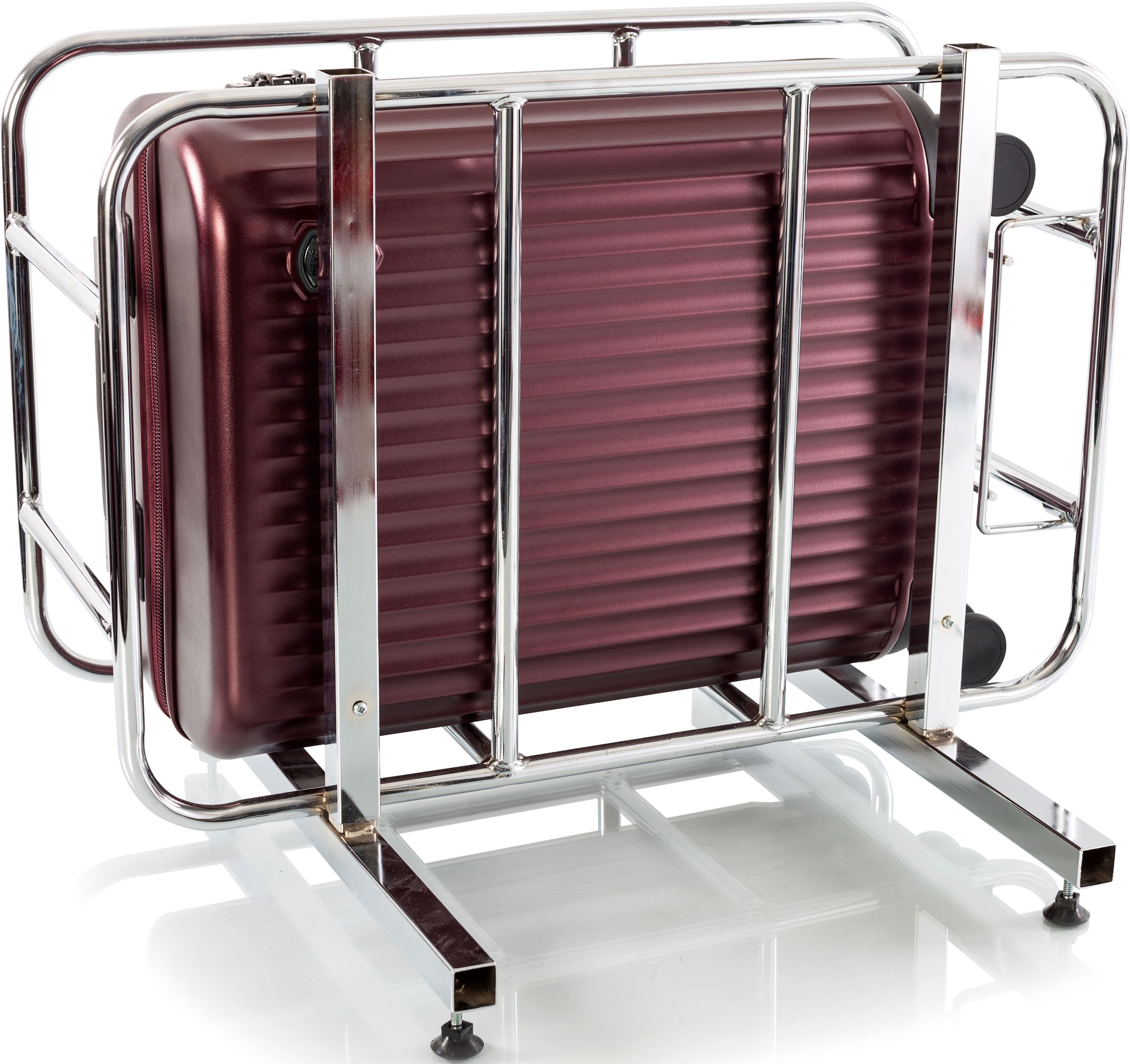 Heys Hartschalen-Trolley »Smart Luggage®, in verschiedenen Farben und Größen«, 4 Rollen, Heys x Joachim Llambi Handgepäck Smart Gepäck mit App-Funktion