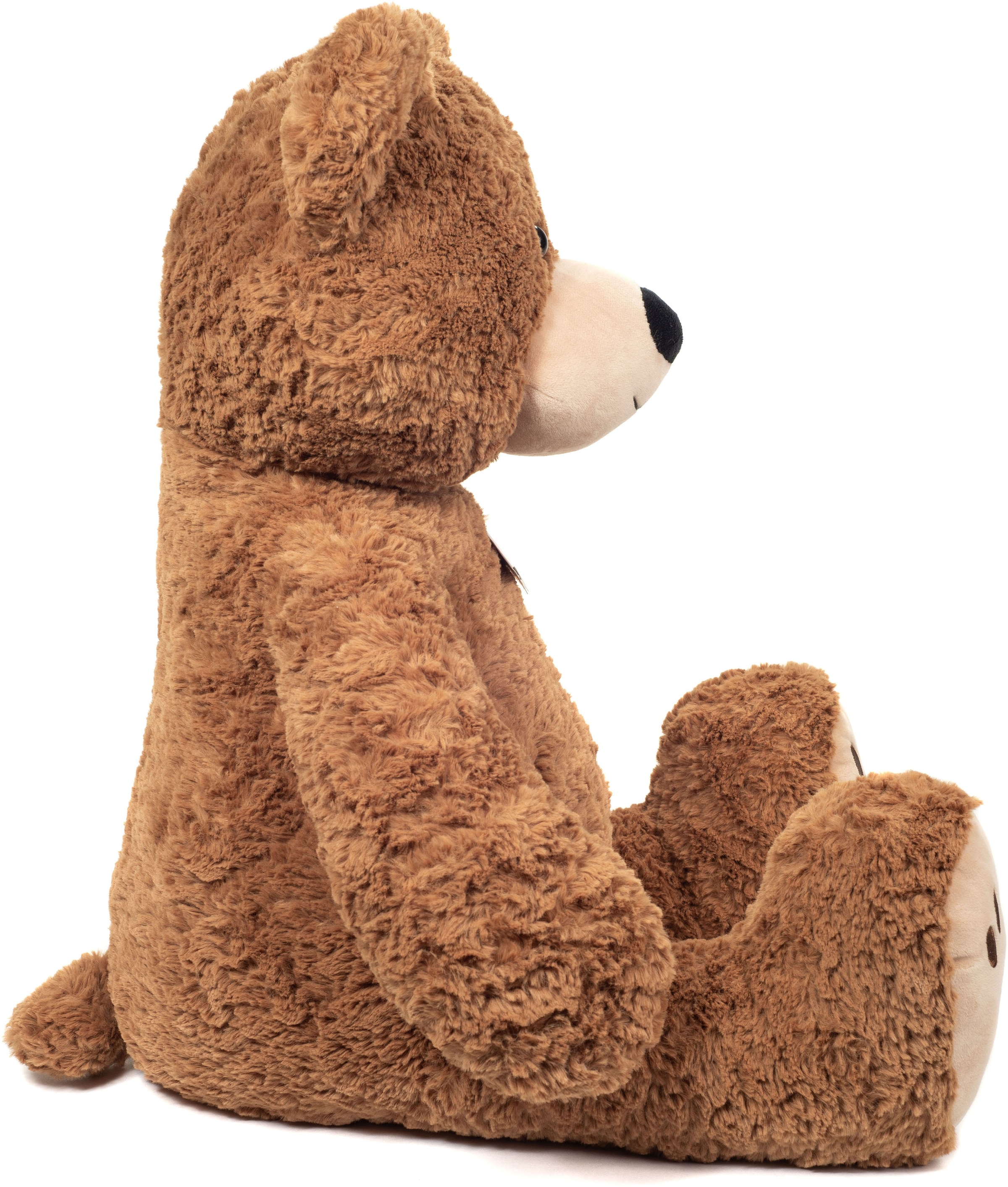 Teddy Hermann® Kuscheltier »Teddy sitzend, braun, 75 cm«, mit aufgestickten Tatzen