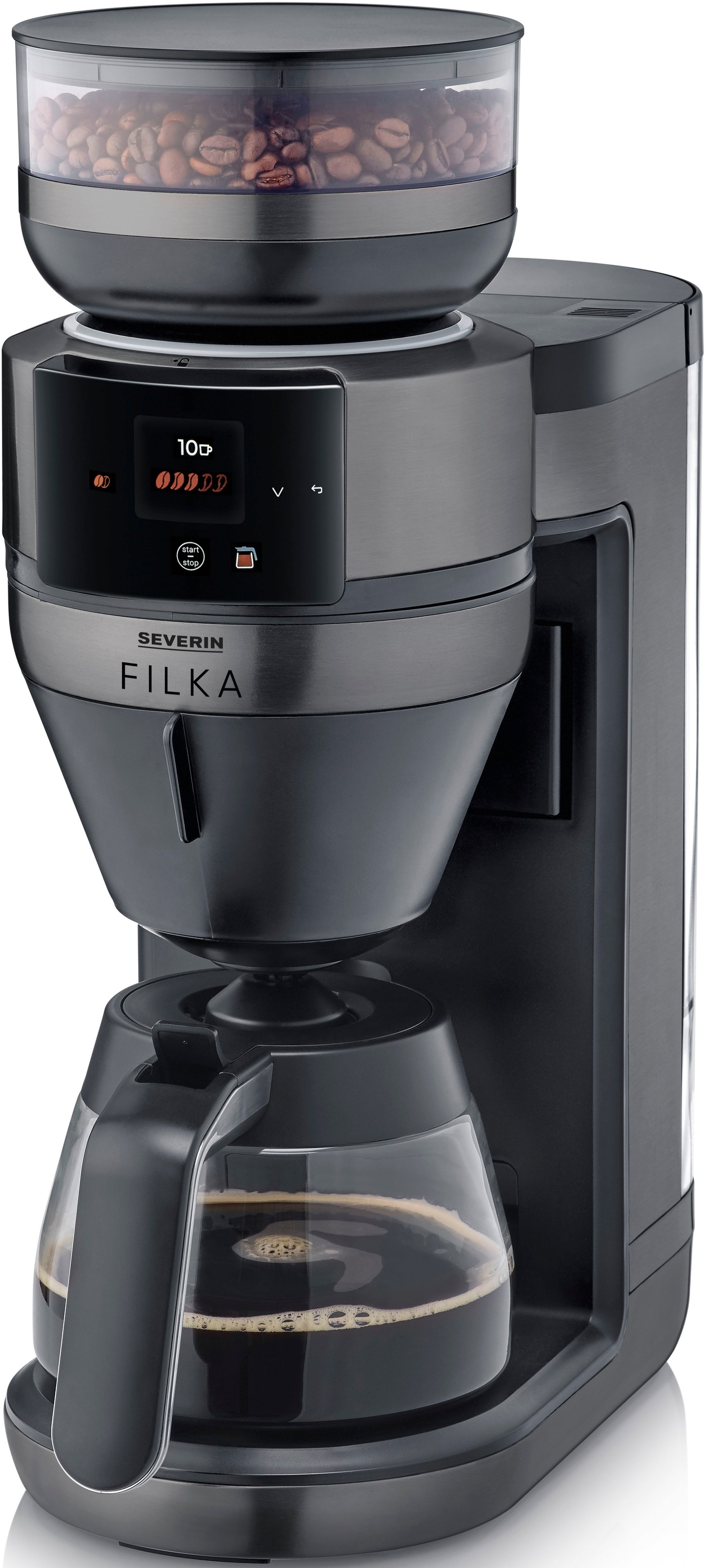 Severin Kaffeemaschine mit Mahlwerk »KA 4854 Filterkaffee-Vollautomat FILKA günstig online kaufen