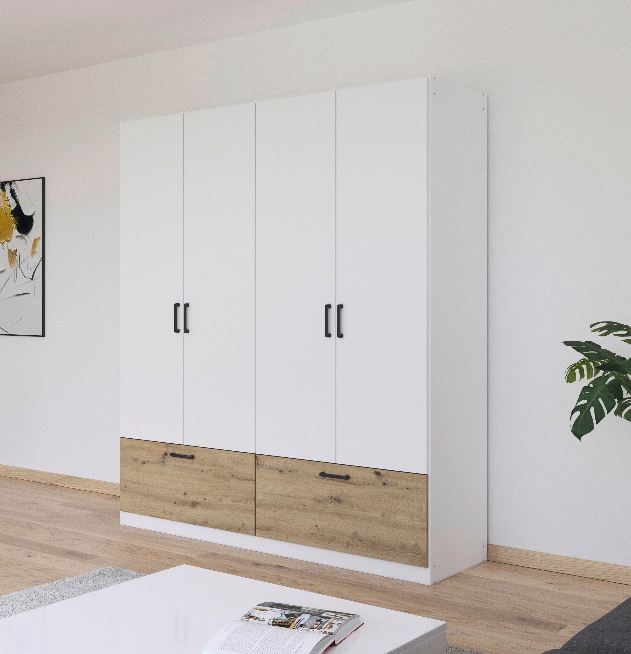 rauch Drehtürenschrank "Kleiderschrank Schrank Garderobe Wäscheschrank BARI günstig online kaufen