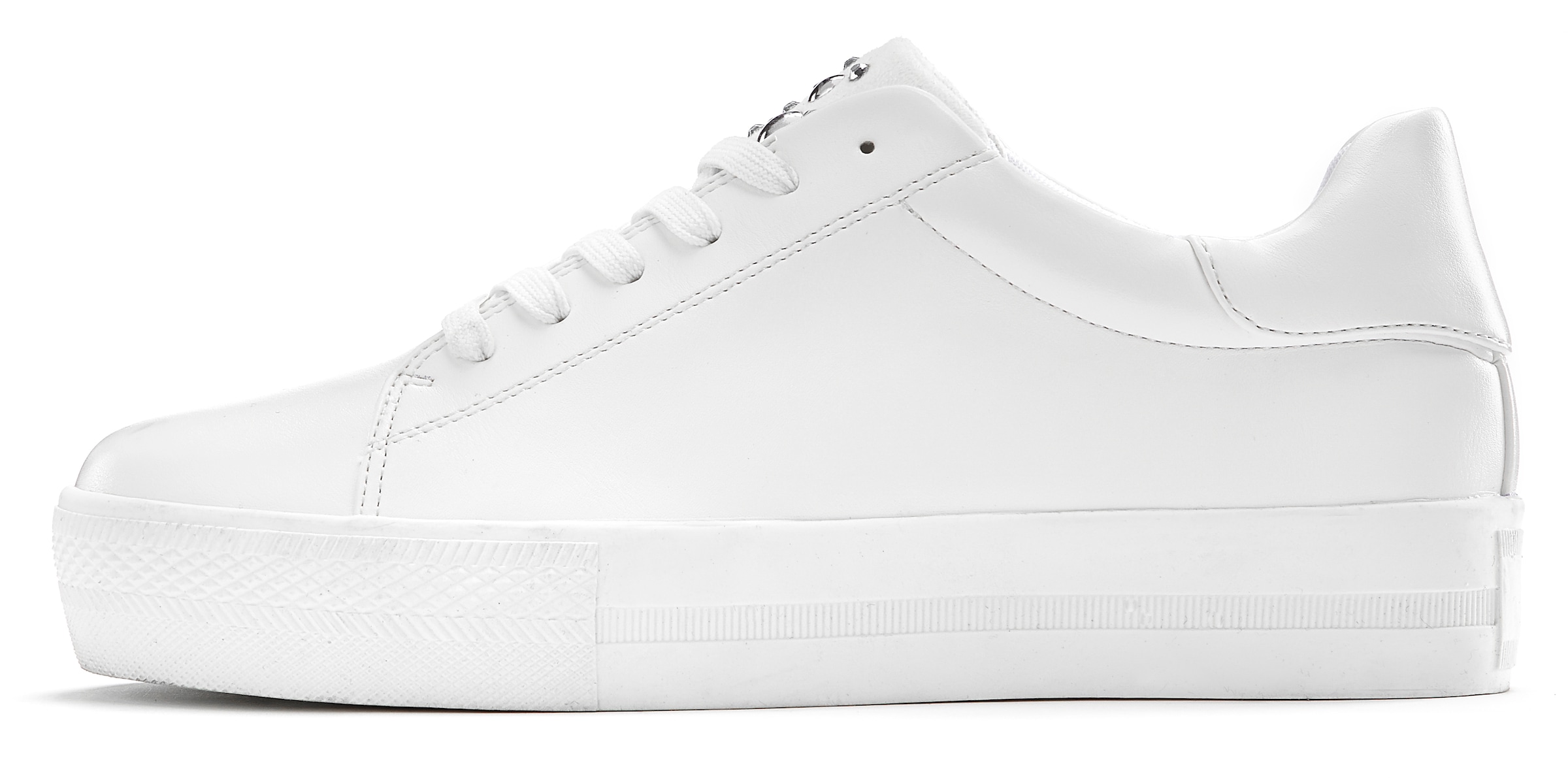 LASCANA Sneaker, mit Plateau und kleinen Steinchen VEGAN kaufen