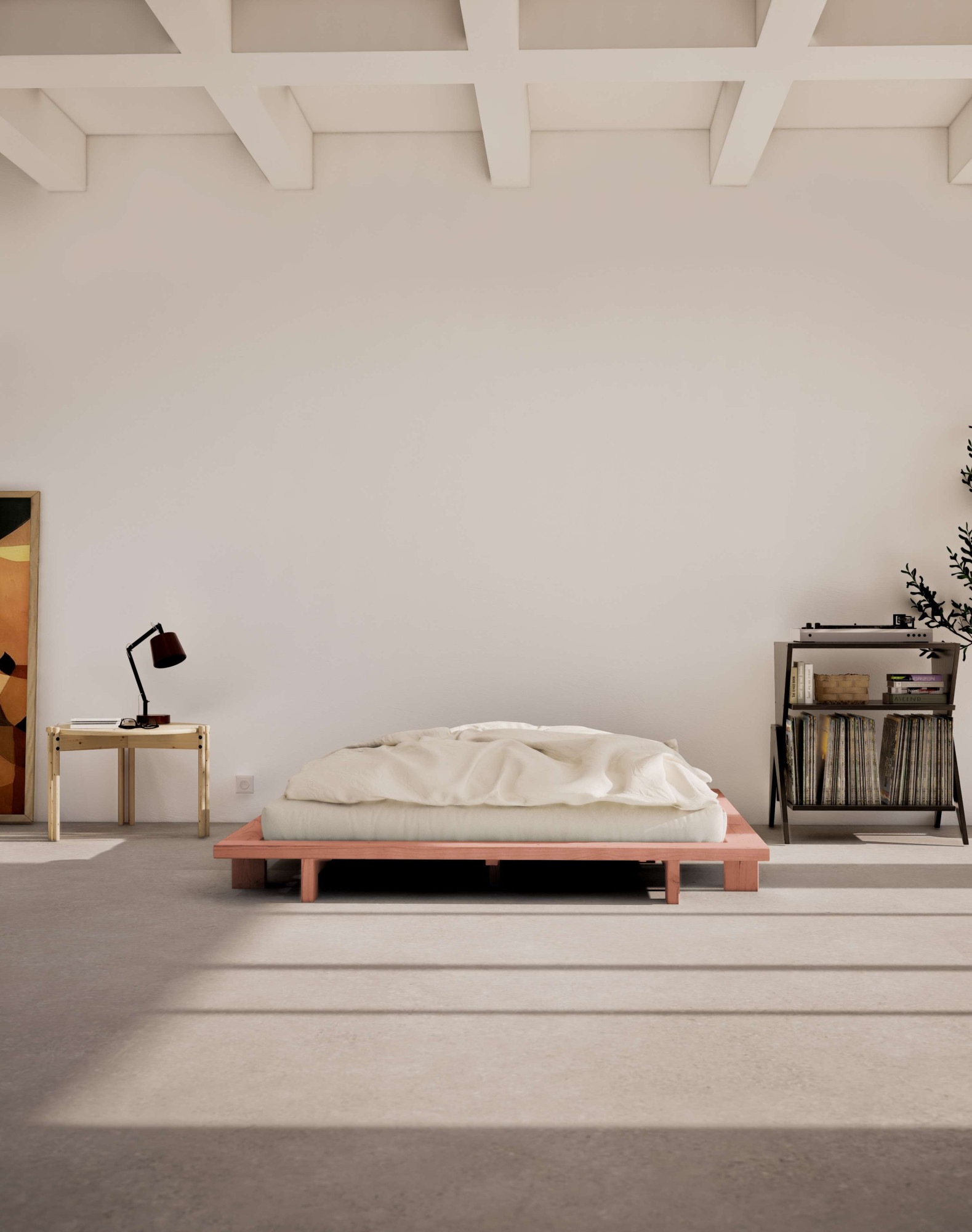 Karup Design Bettgestell »JAPAN BED Bodenbett, Holzrahmen, Futonbett, Jugen günstig online kaufen