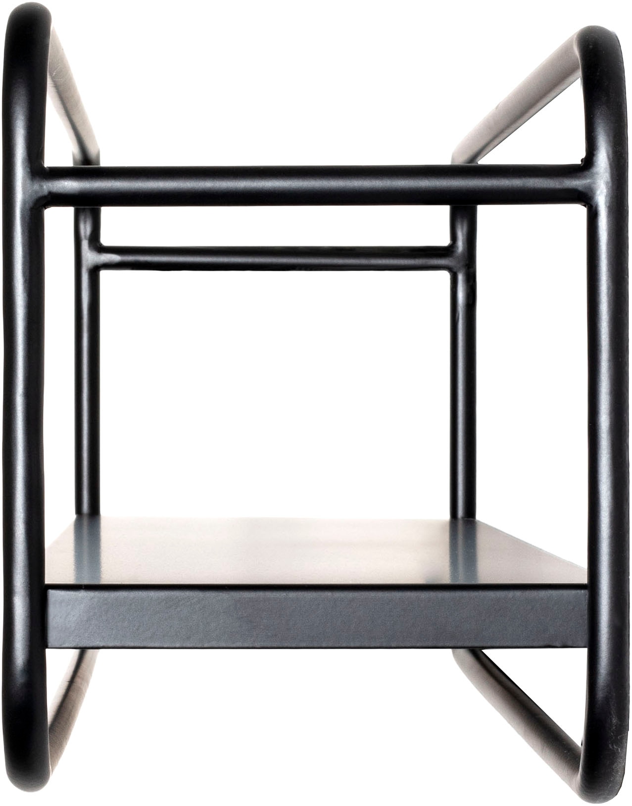 HAKU Wandregal »Hängeregal, Wandboard« rechteckig - aus Metall Schwarz - B/T/H 60/15/20 cm