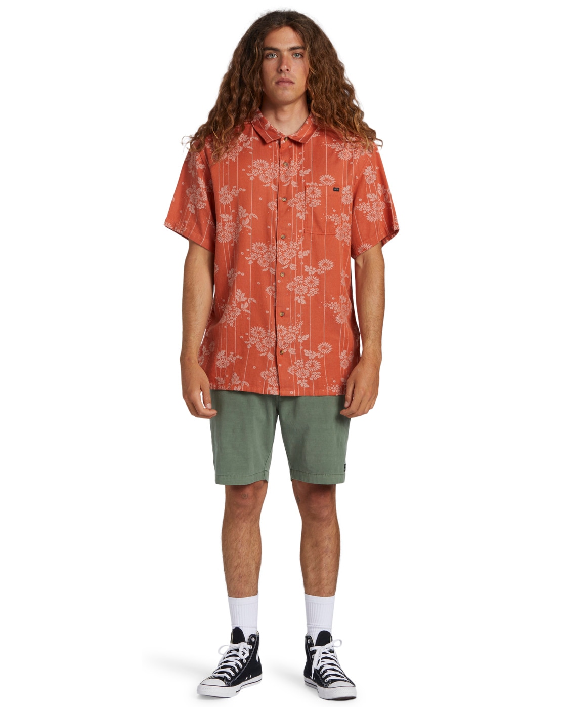 Billabong Kurzarmhemd »Sundays Jacquard«