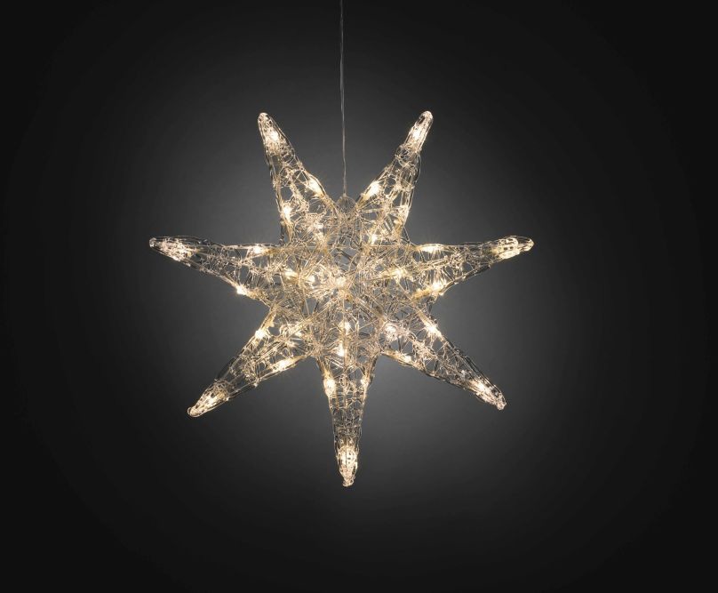 KONSTSMIDE LED Stern weiße auf »LED 32 kaufen Acryl Rechnung warm Stern«, Dioden