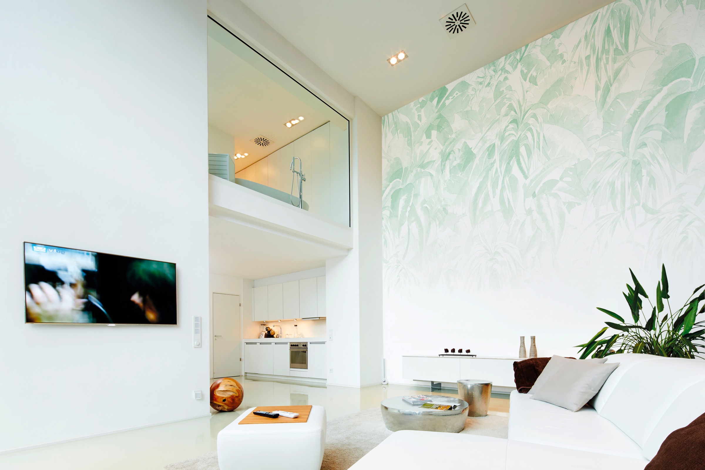 Architects Paper Fototapete »Atelier 47 Leaves Artwork 1« botanisch glatt V günstig online kaufen