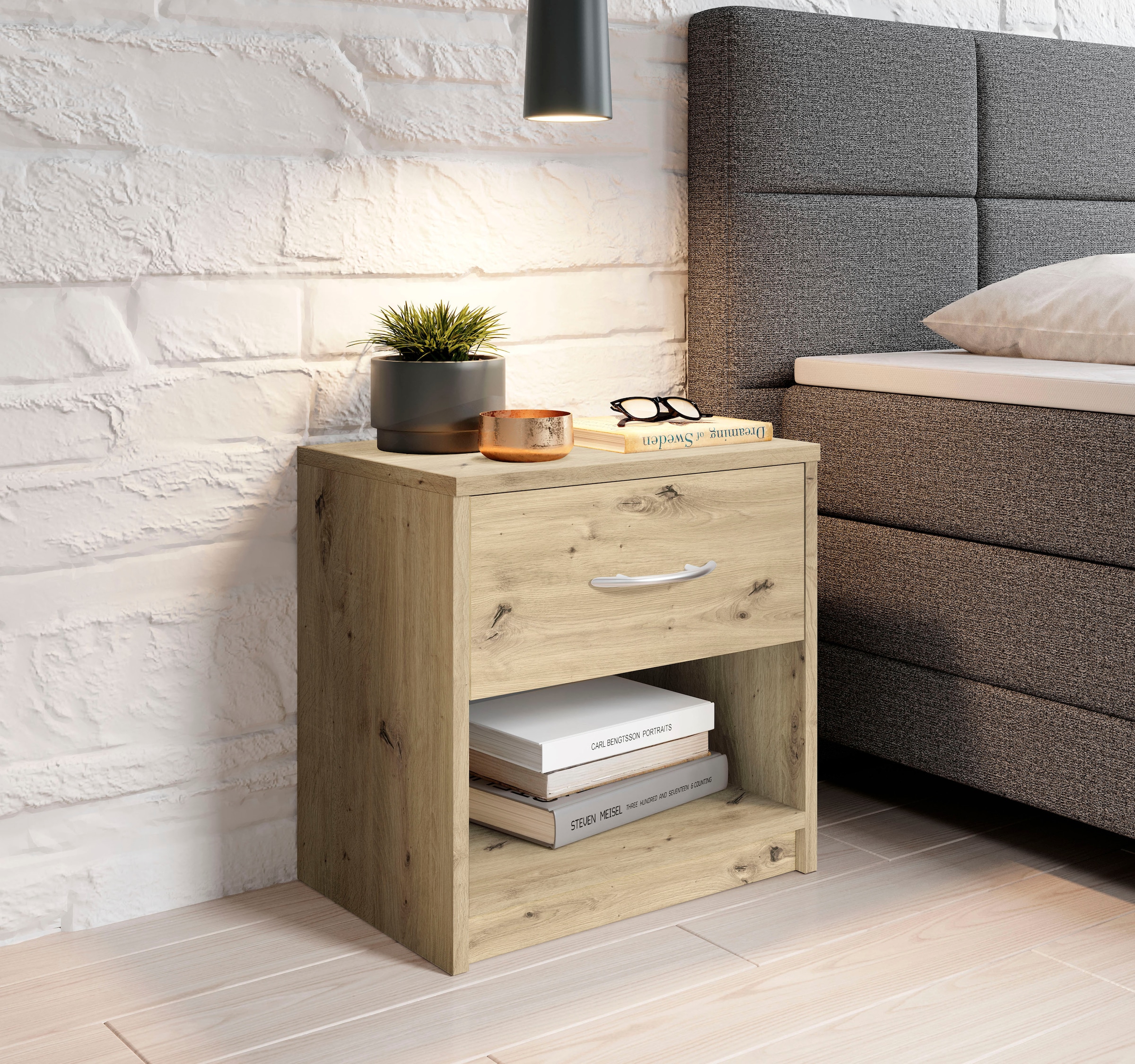 Schlafkontor Nachttisch »Pepe« Breite 39 cm