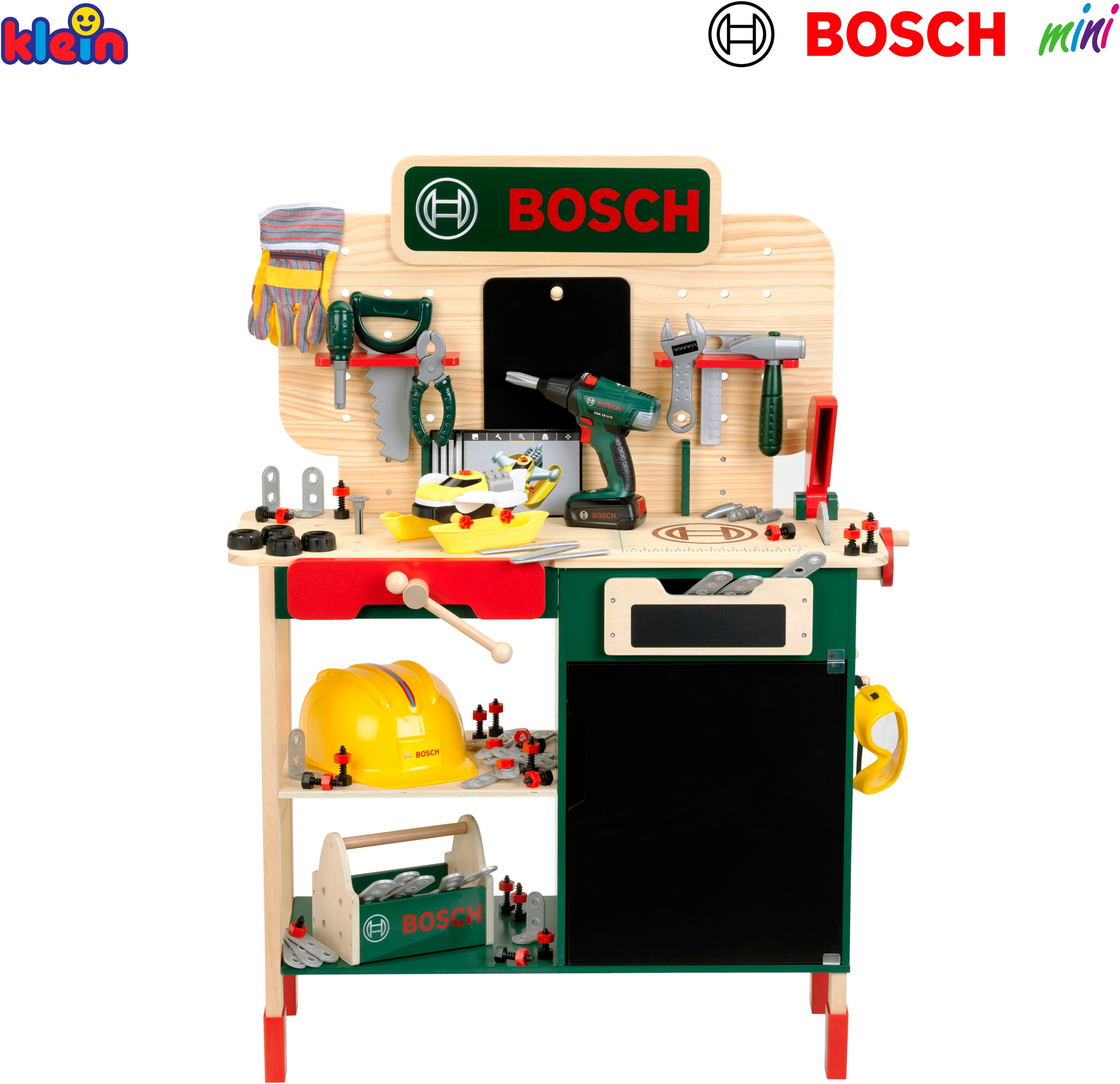 Klein Spielwerkbank »BOSCH Holzwerkbank«, mit Sound